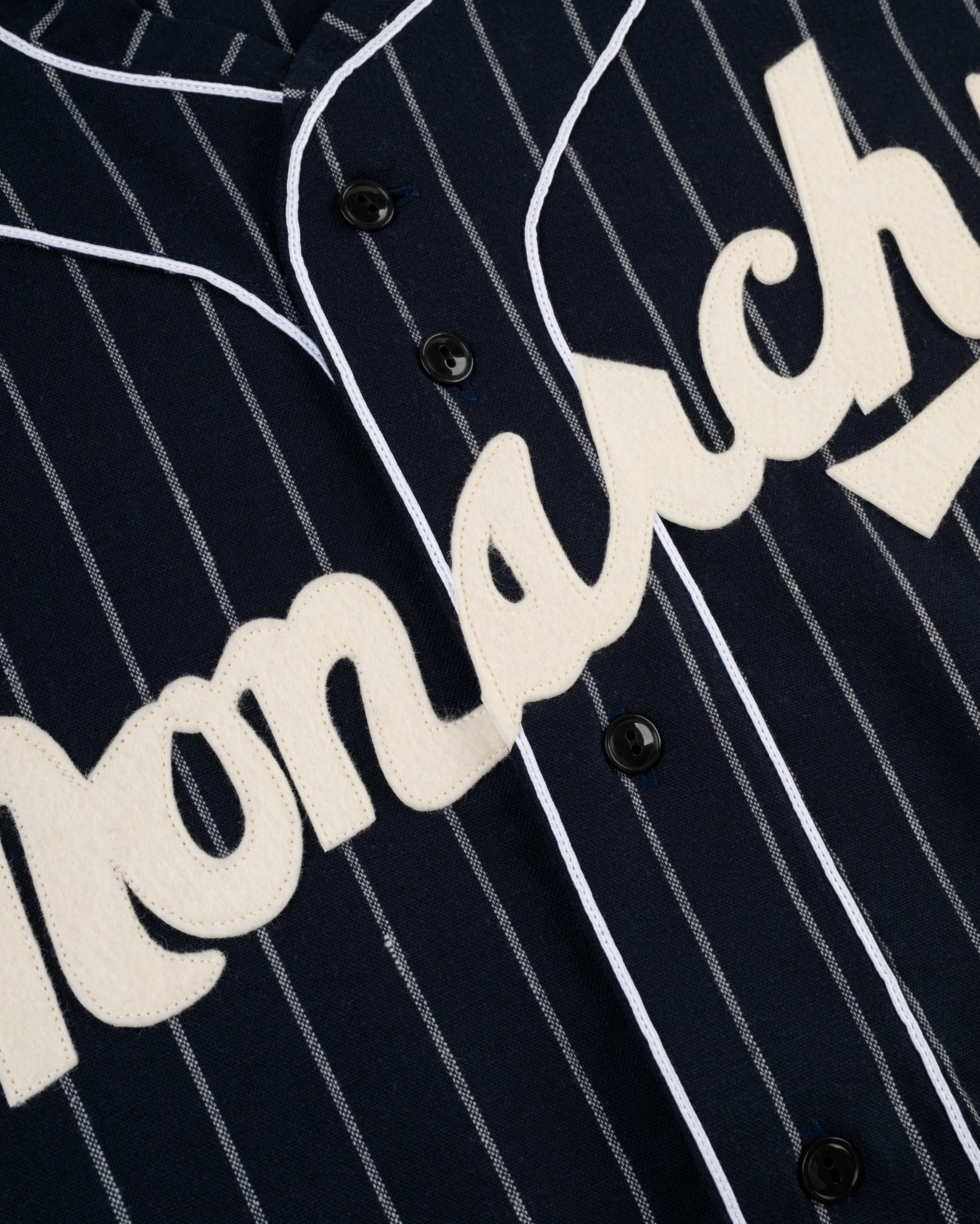 Kansas City Monarchs 1924 Authentic Wool Road Baseball Jersey - Image 2