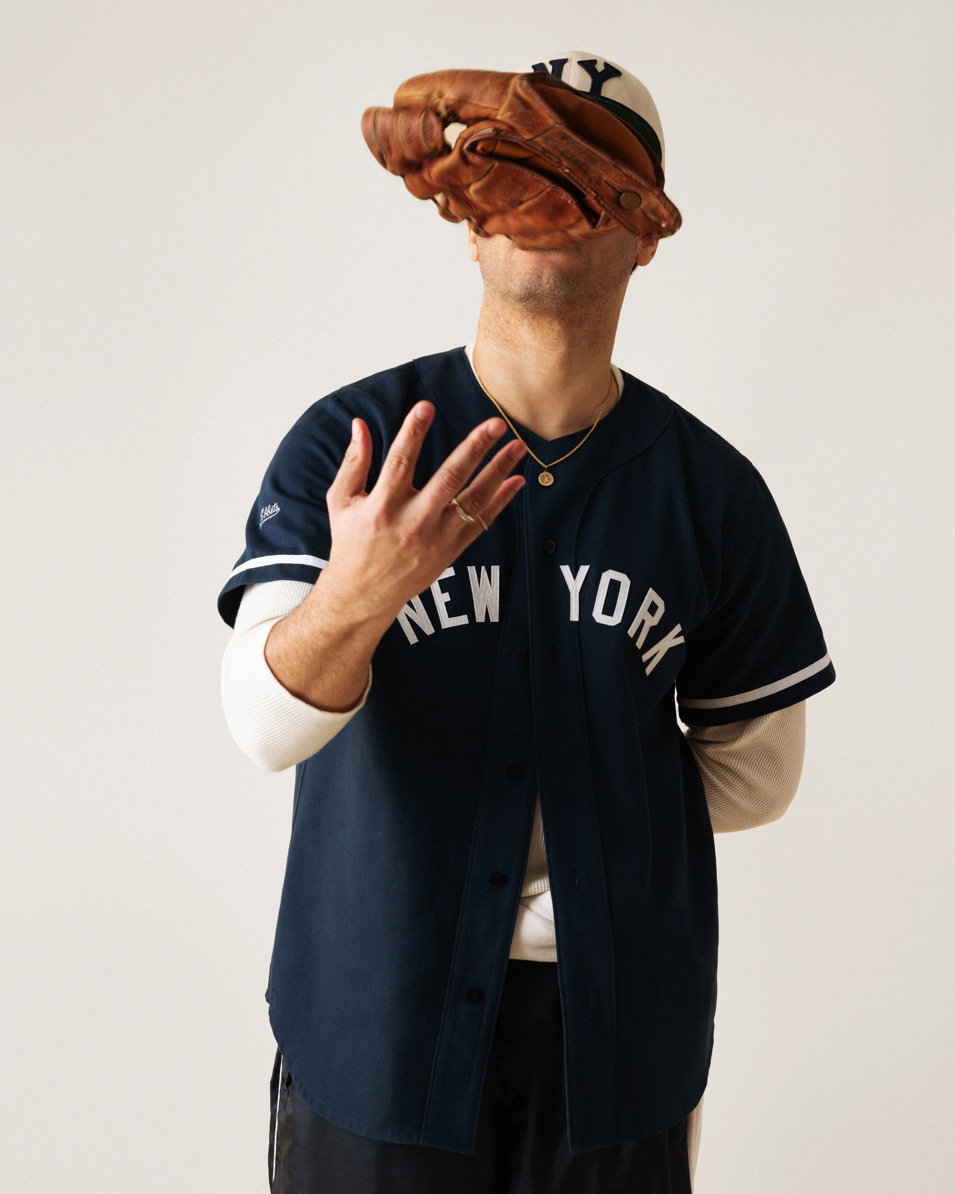 New York Black Yankees Cotton Twill Baseball Jersey - Image 3