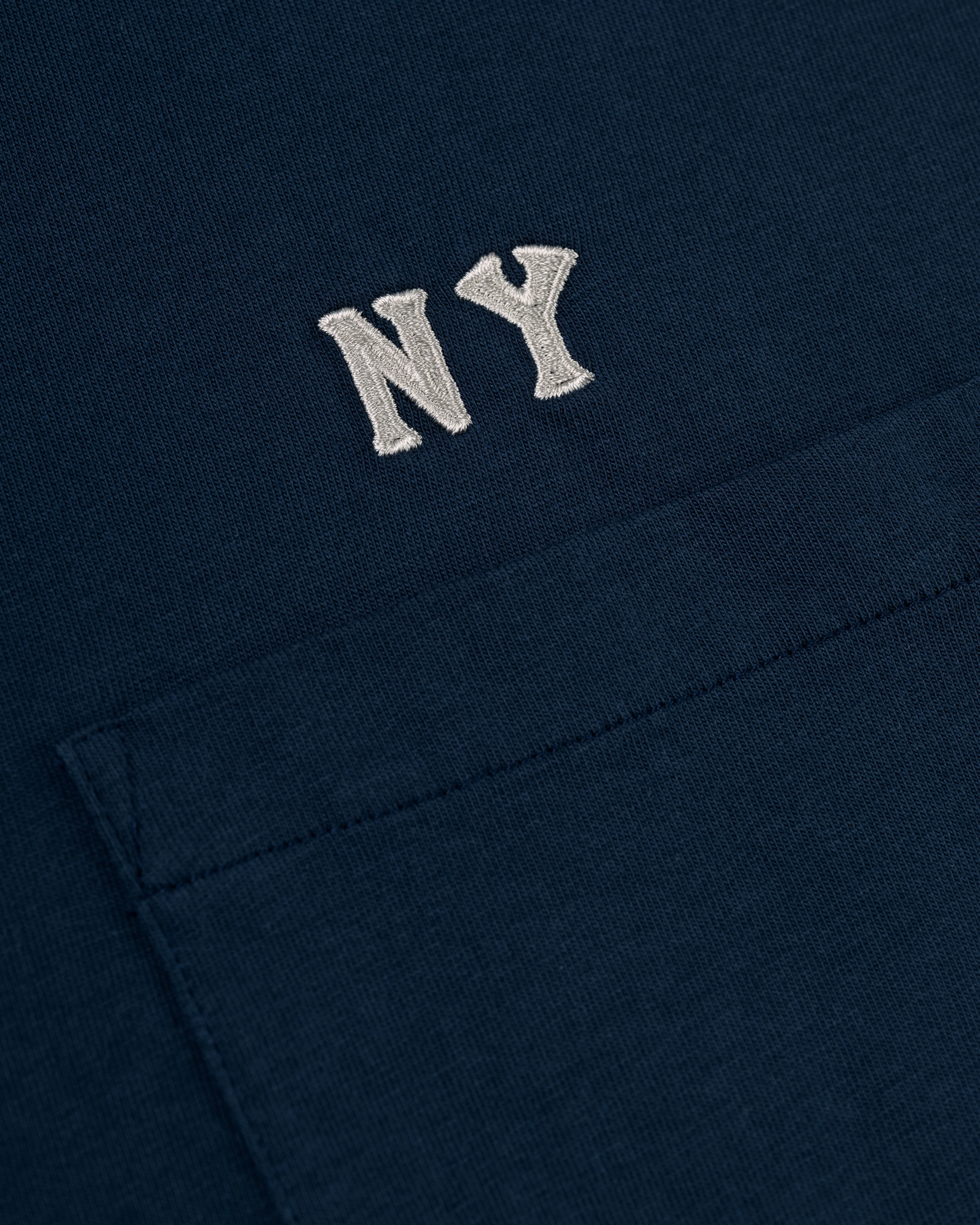New York Black Yankees Embroidered 'NY' Short Sleeve Tee - Image 3