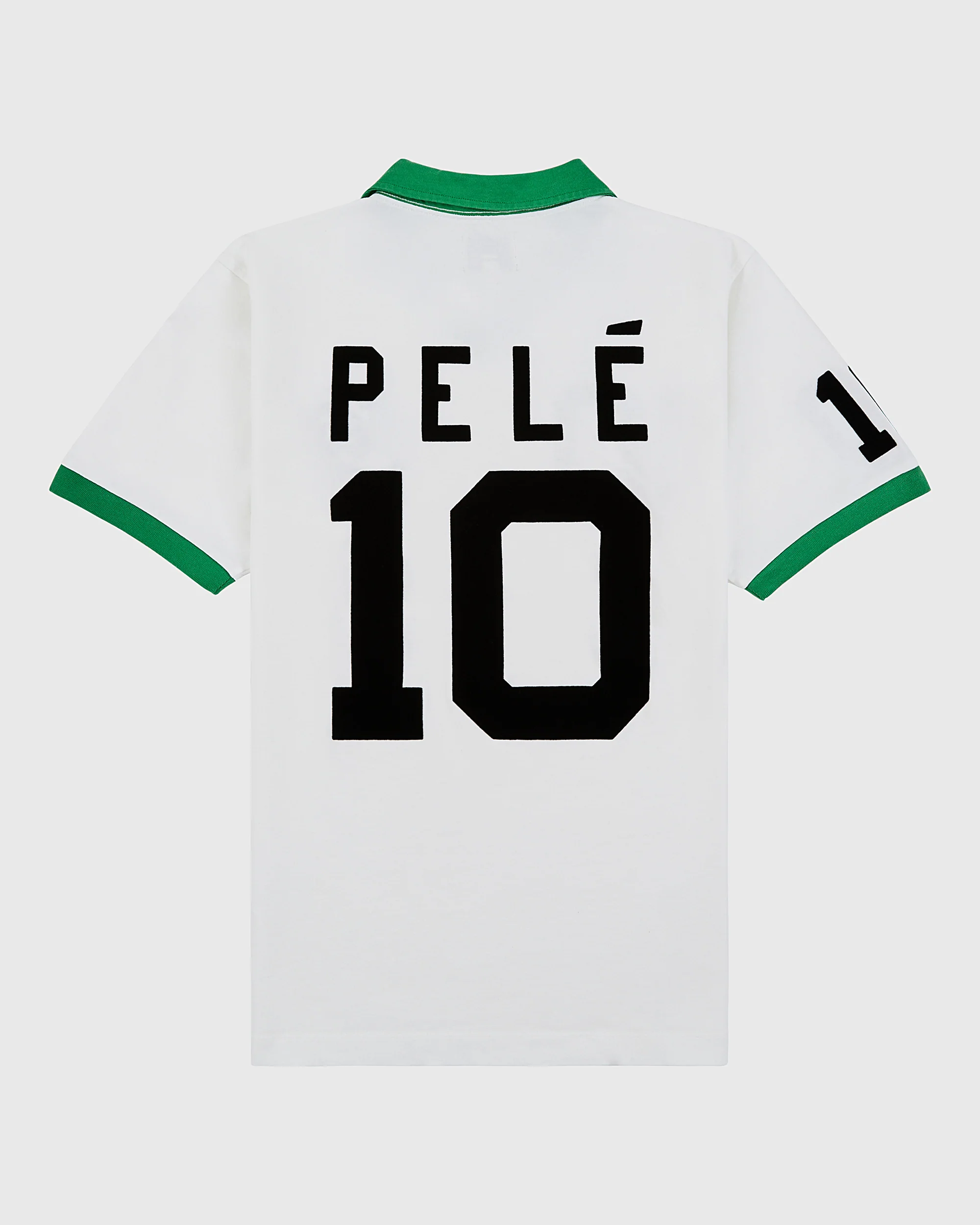 New York Cosmos Pelé Vintage Collar Soccer Jersey - Image 4