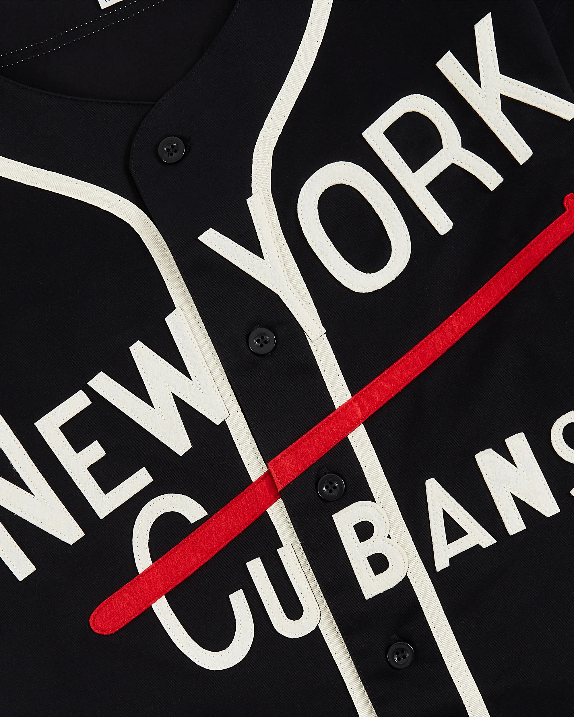New York Cubans Cotton Twill Baseball Jersey - Image 5