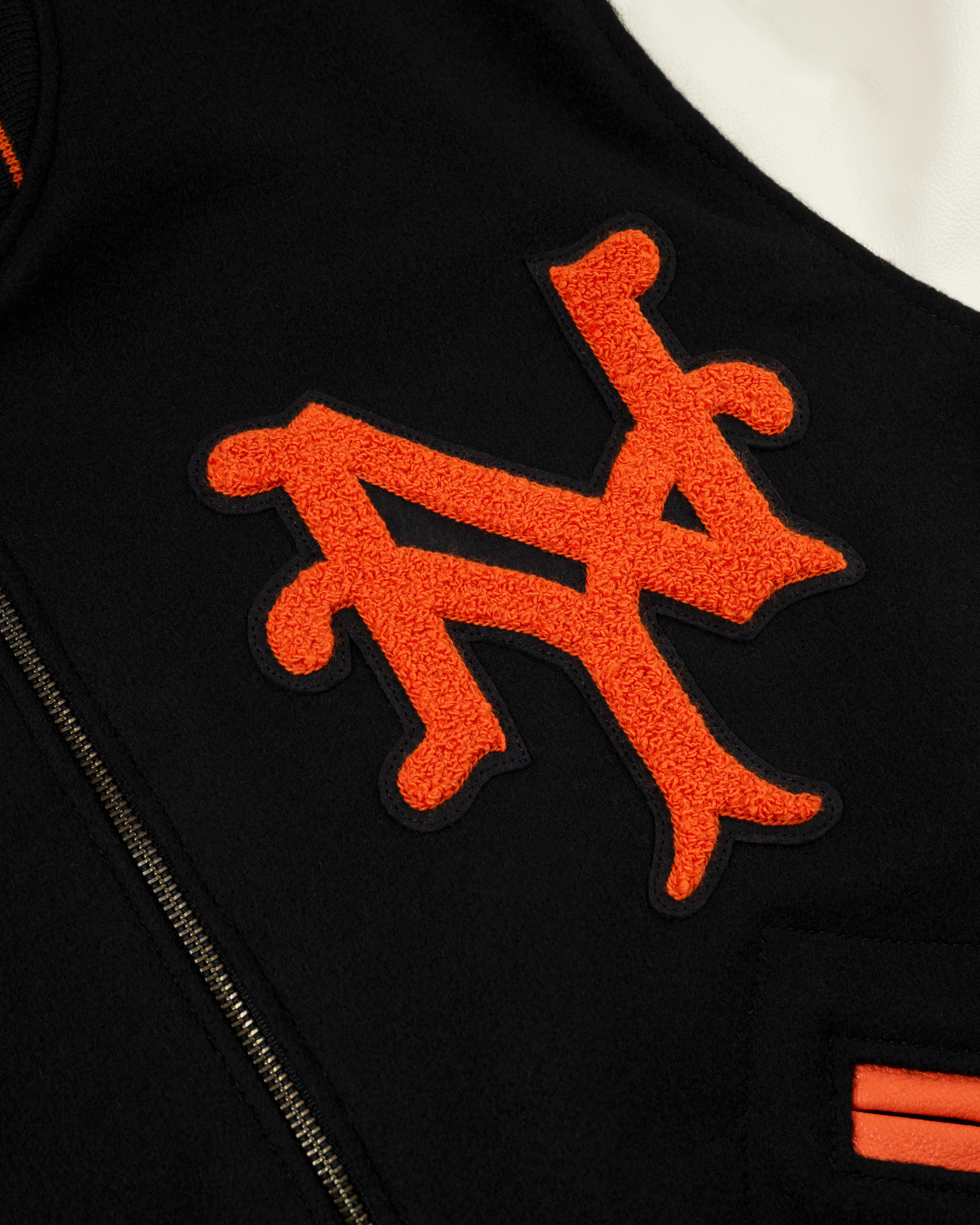 New York Giants 1951 Authentic Wool & Leather Varsity Jacket - Image 3