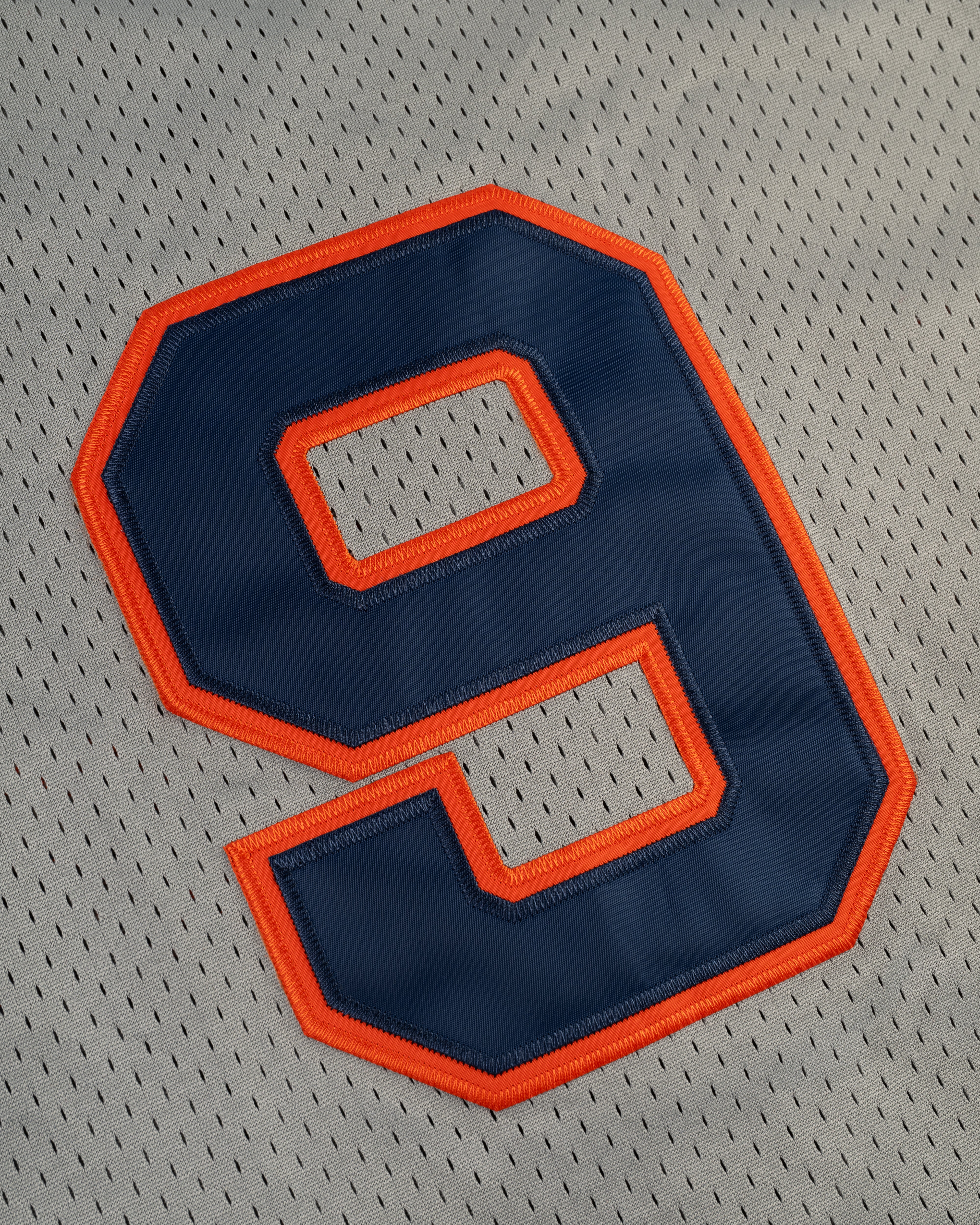 New York Knights Mesh Button-Up Baseball Jersey - Image 8