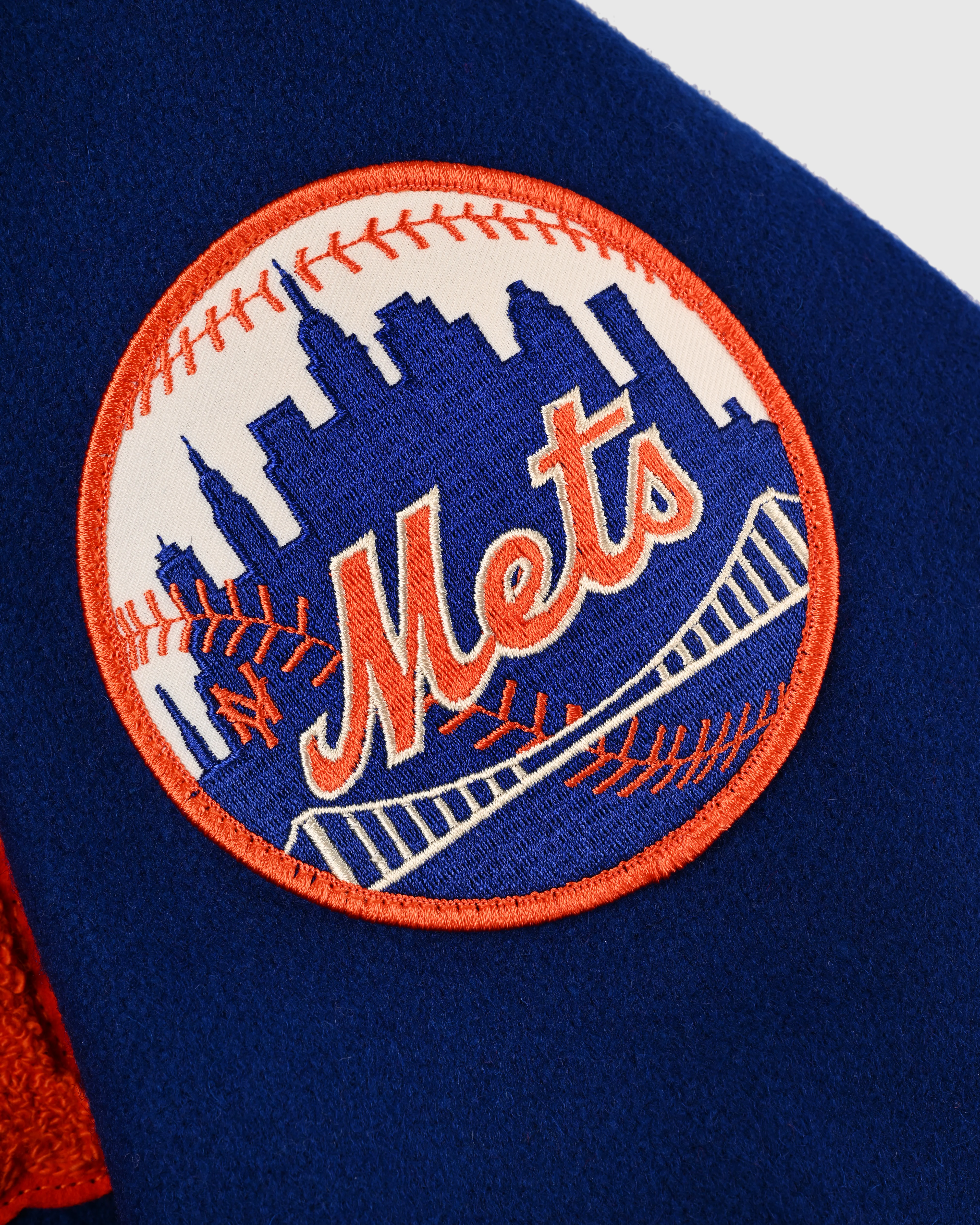 New York Mets 1969 Authentic All Wool Varsity Jacket - Image 4