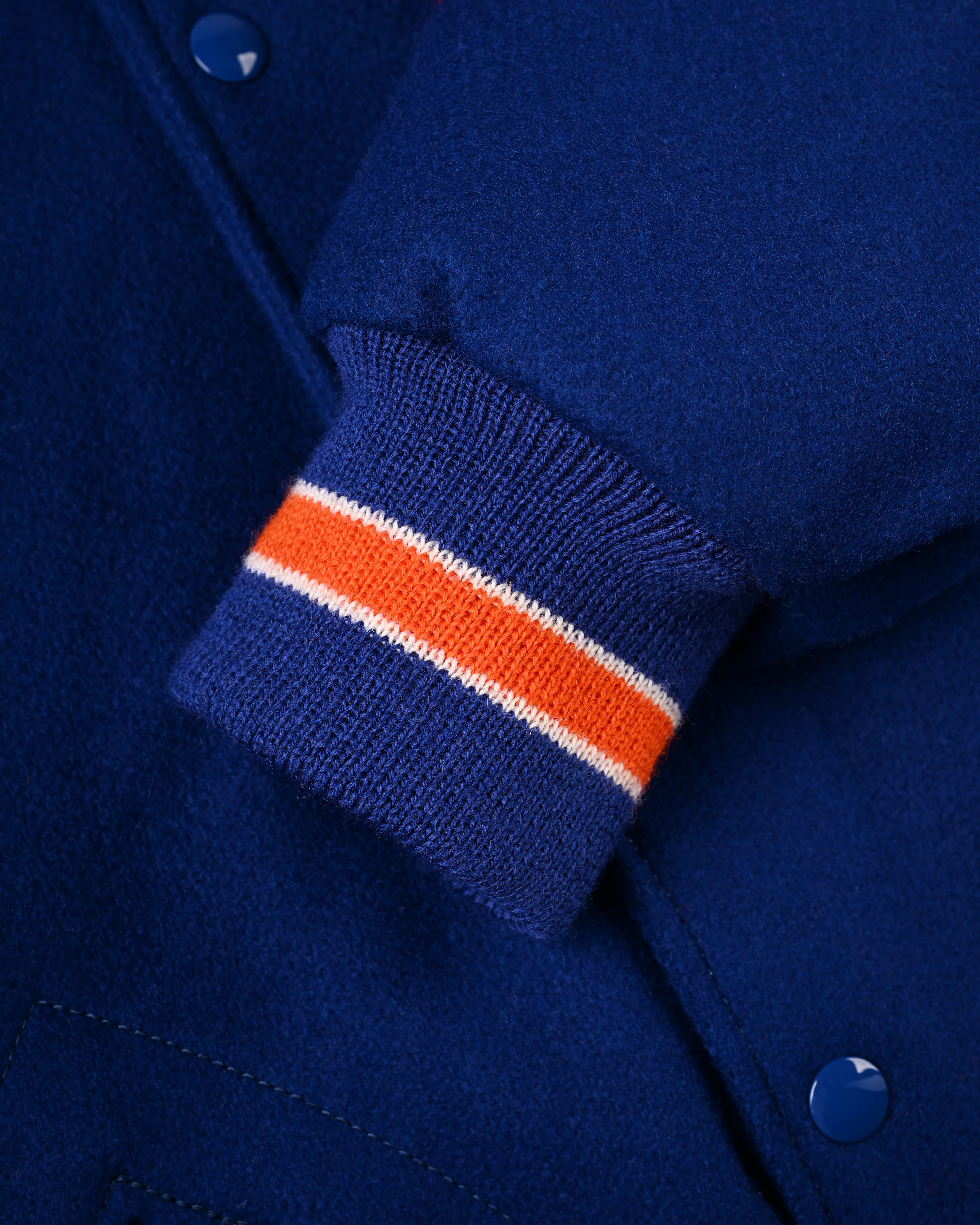 New York Mets 1969 Authentic All Wool Varsity Jacket - Image 5