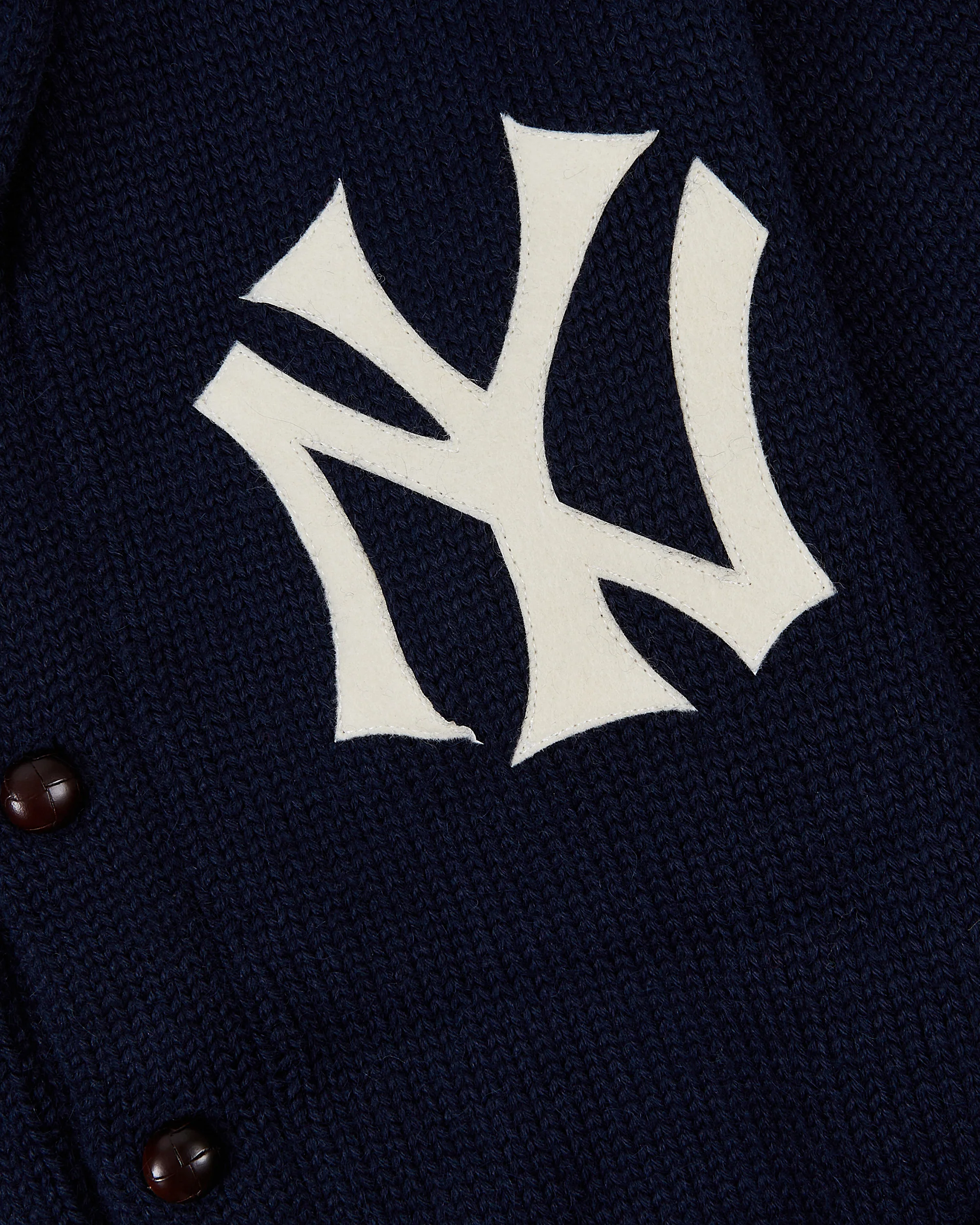 New York Yankees 1922 Wool Shawl Collar Sweater - Image 2