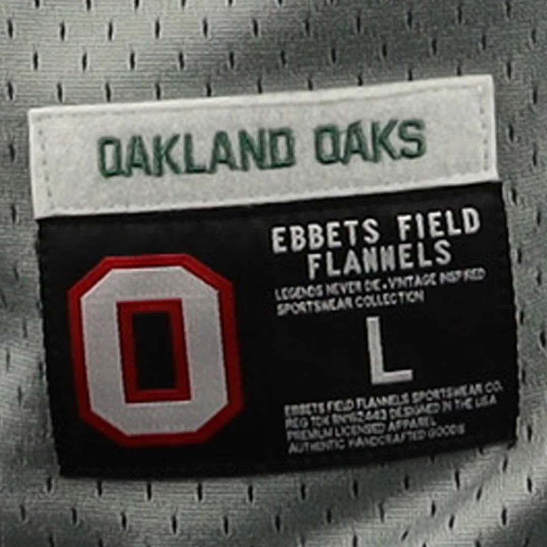 Oakland Oaks EFF DNA Replica Button-Up Mesh Jersey - Image 5