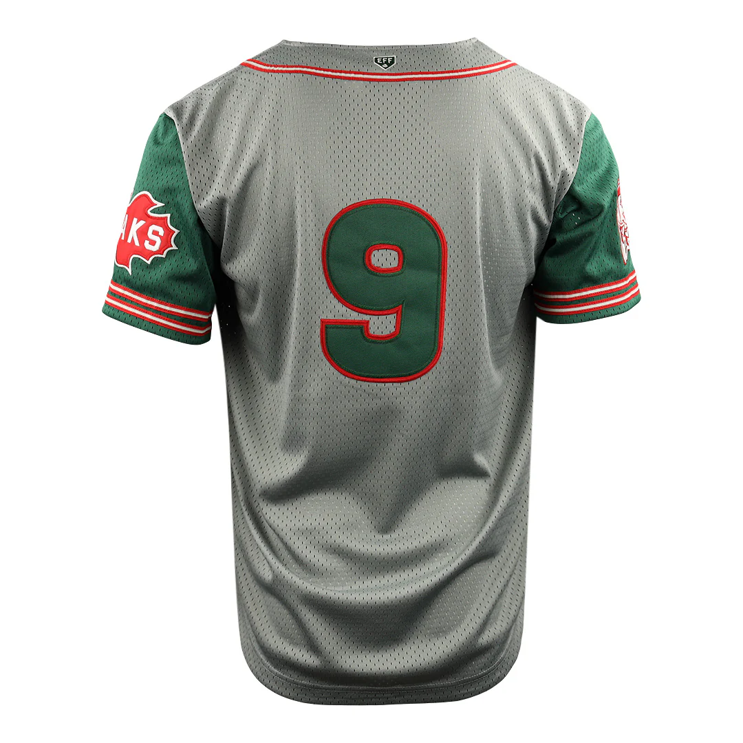 Oakland Oaks EFF DNA Replica Button-Up Mesh Jersey - Image 8