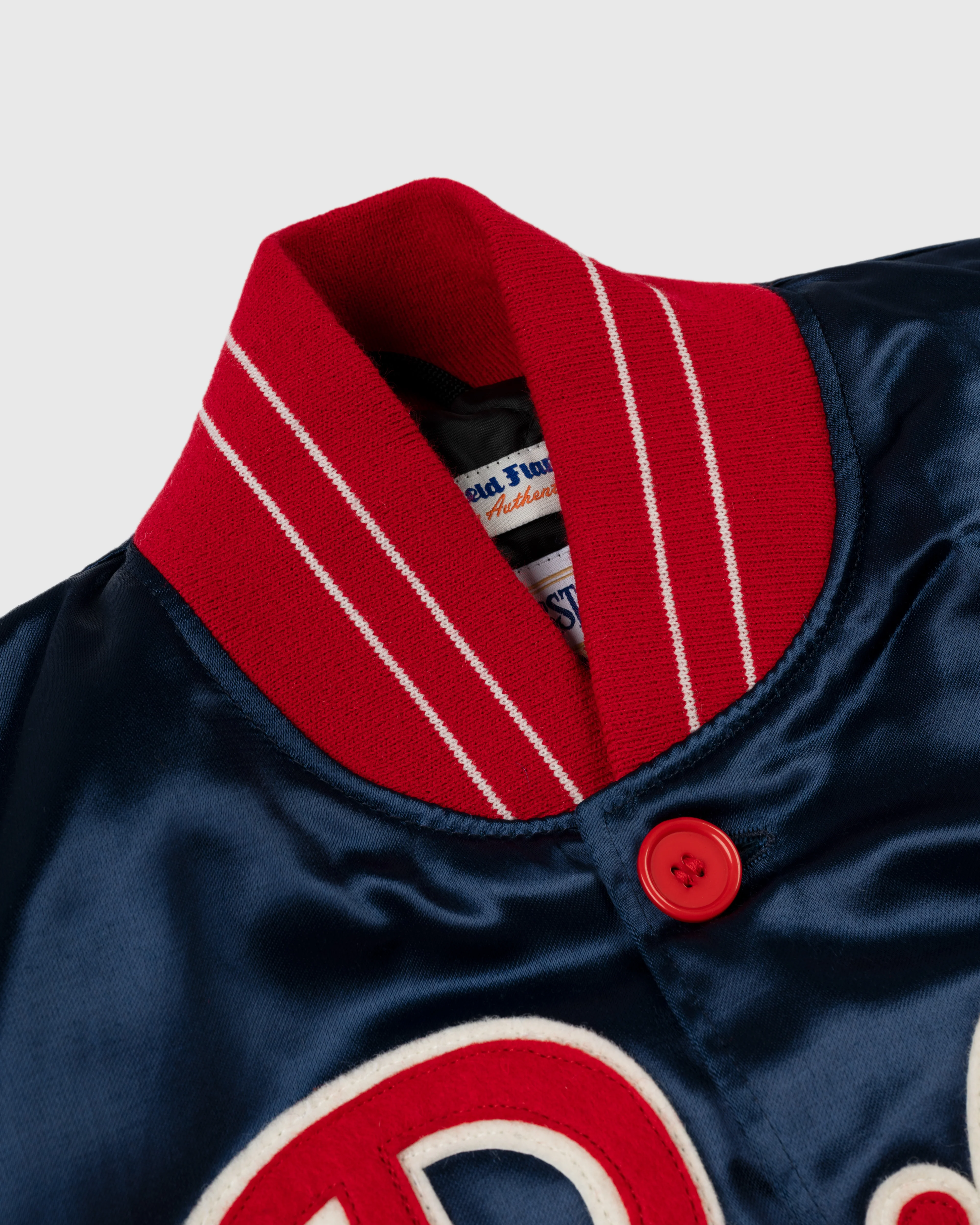Philadelphia Phillies 1937 Authentic All Satin Varsity Jacket - Image 2