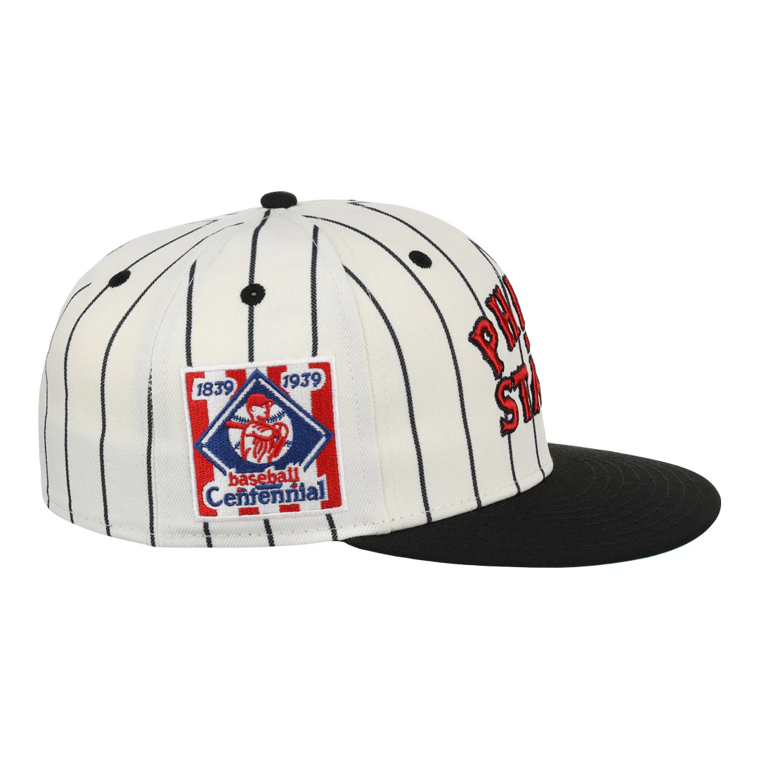 Philadelphia Stars NLB Pinstripe Fitted Ballcap - Image 2