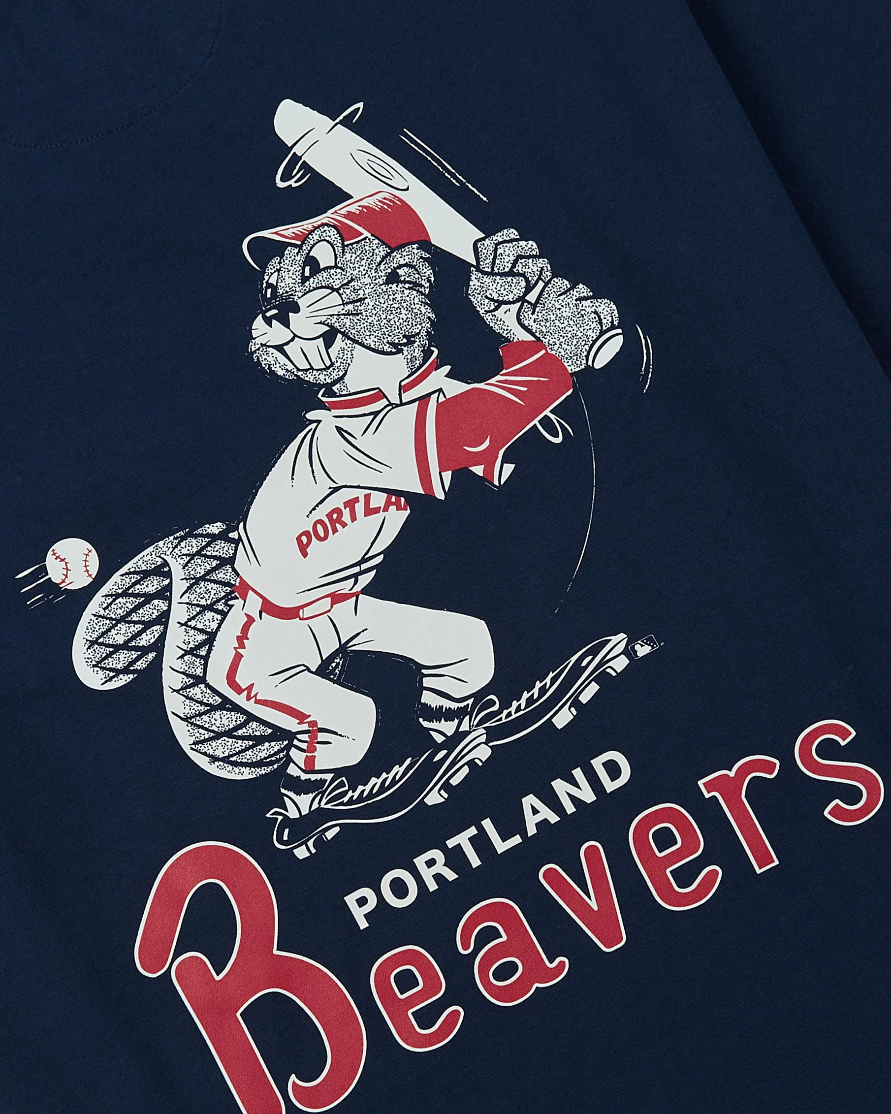 Portland Beavers Short Sleeve Graphic Tee - Image 4