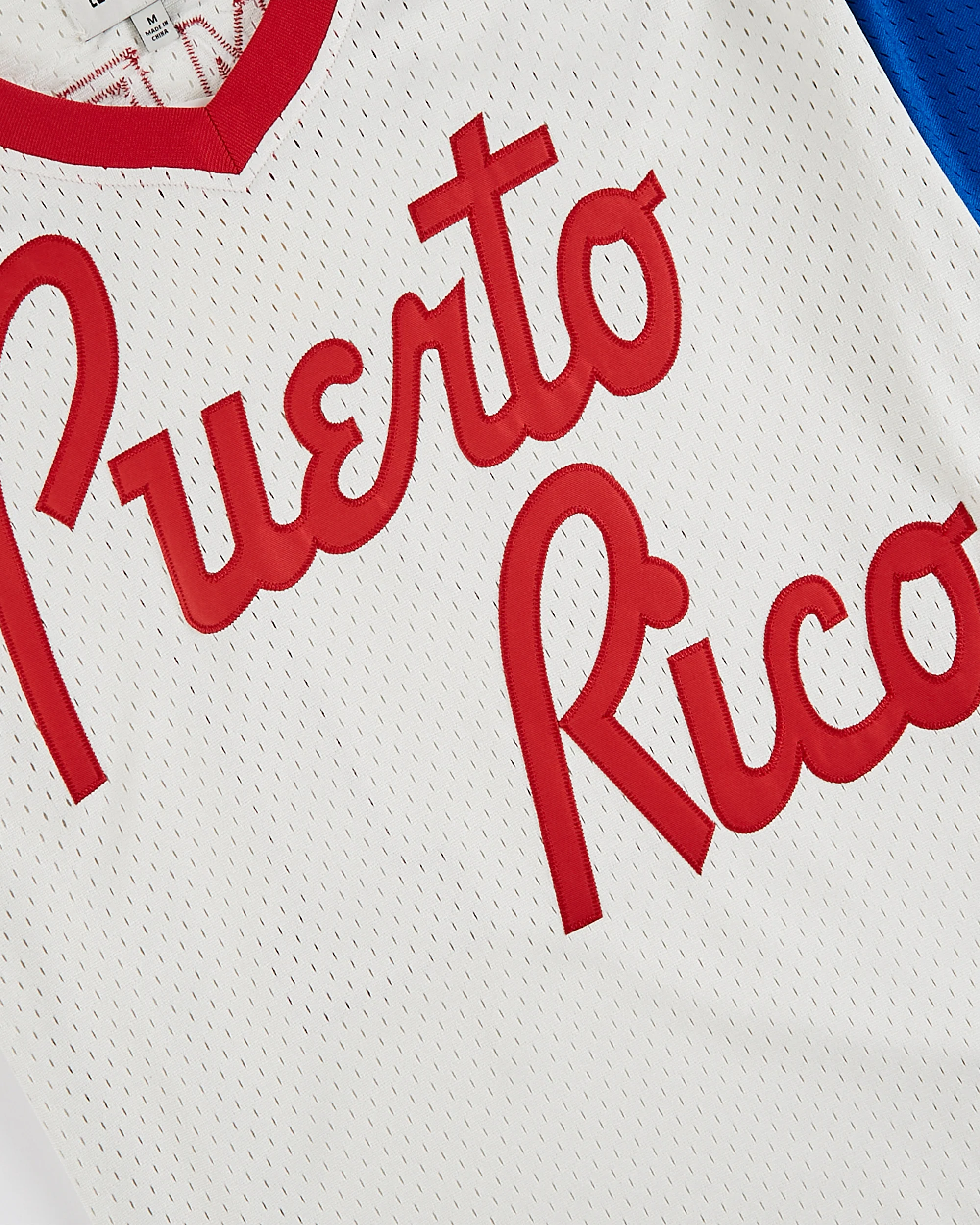 Puerto Rico 1976 National Team Mesh V-Neck Jersey - Image 5