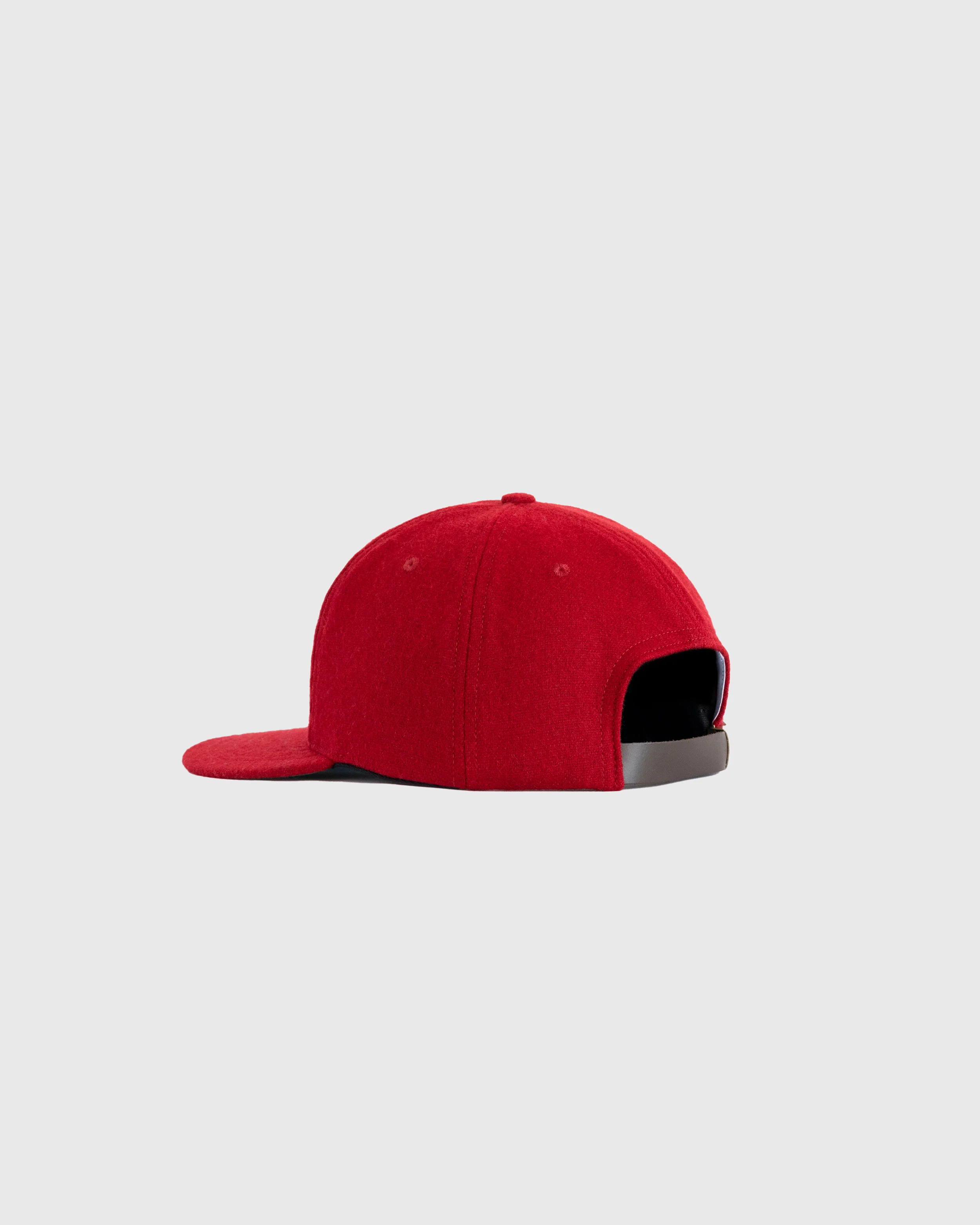 Red Wool Ballcap - Image 3
