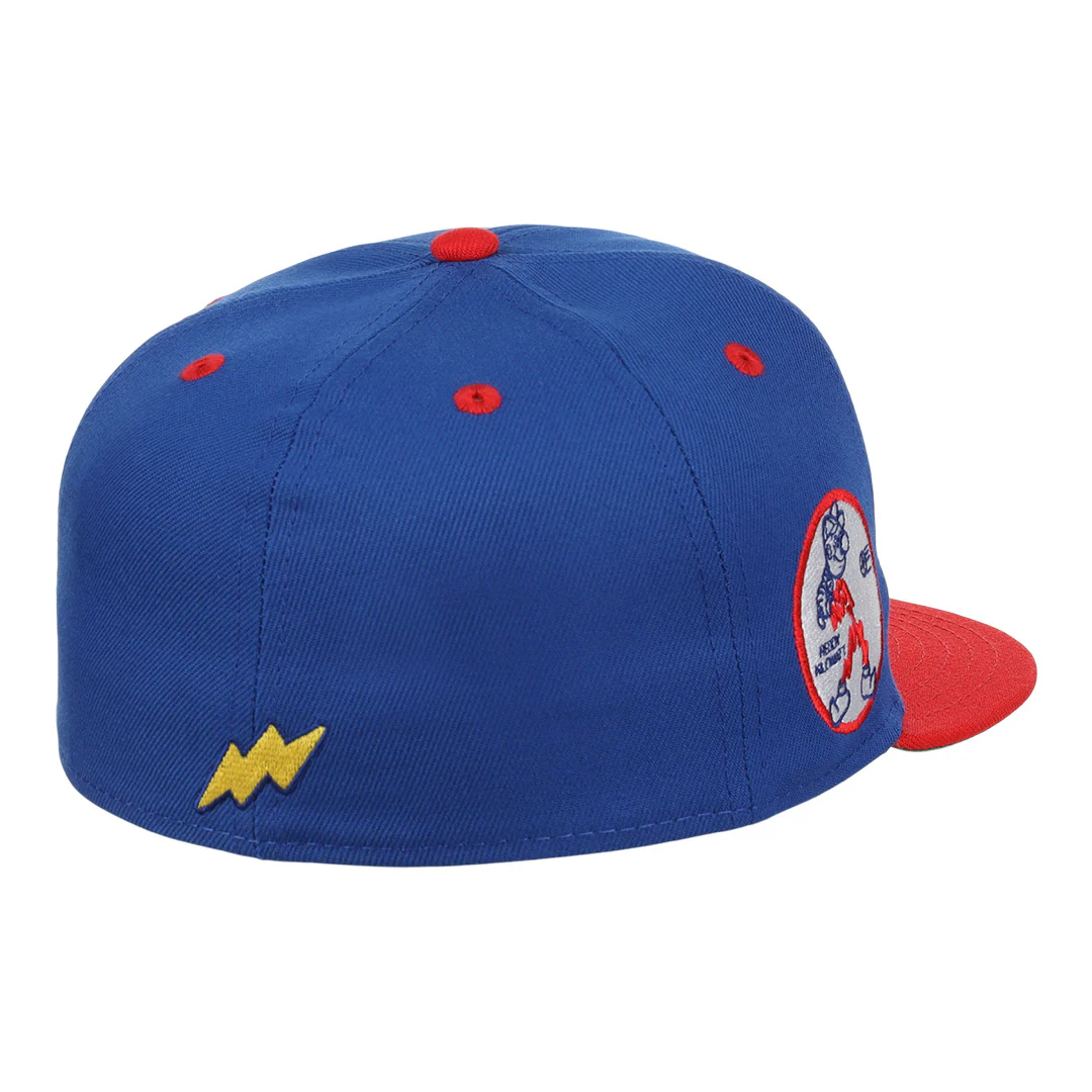 Reddy Kilowatt EFF DNA Fitted Ballcap - Image 3