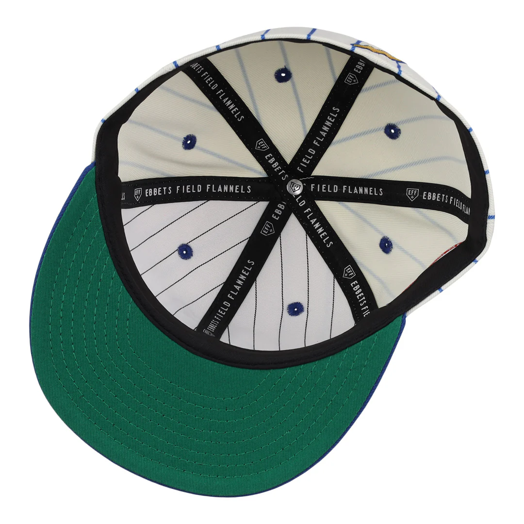 Reddy Kilowatt EFF Pinstripe Fitted Ballcap - Image 4