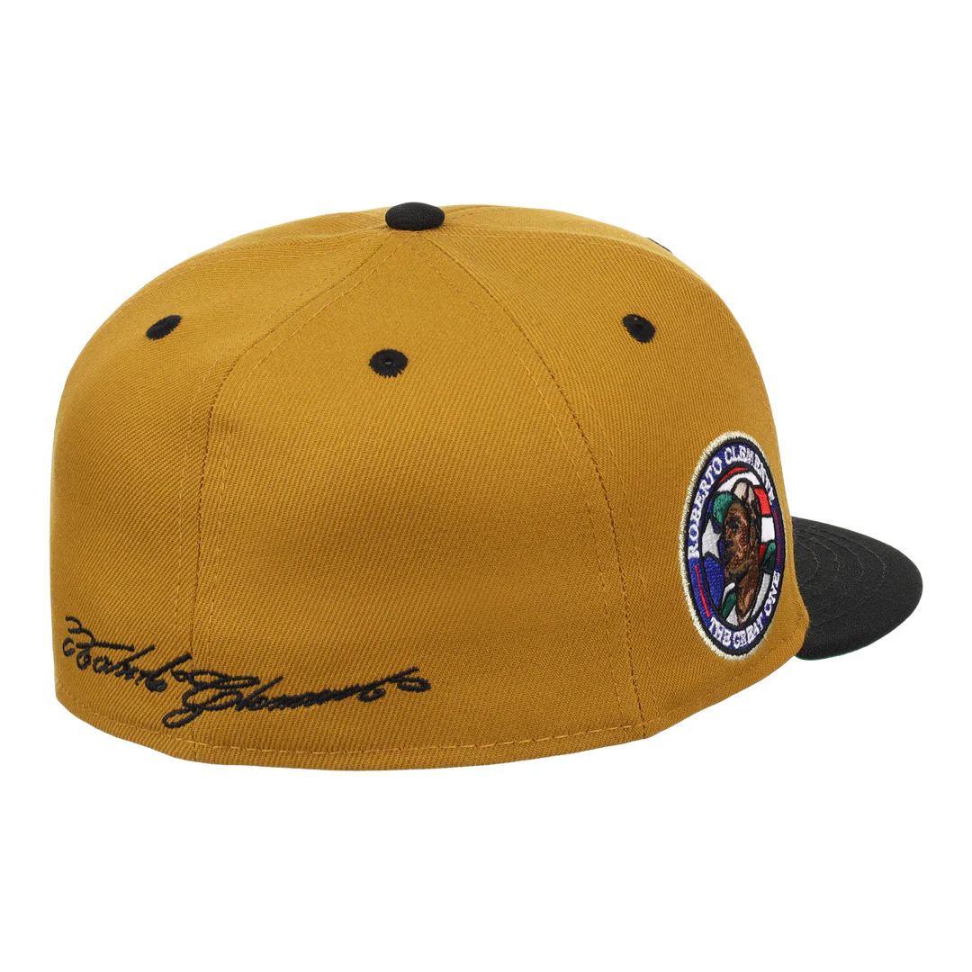 Roberto Clemente EFF Signature Series Fitted Ballcap - Gold - Image 4