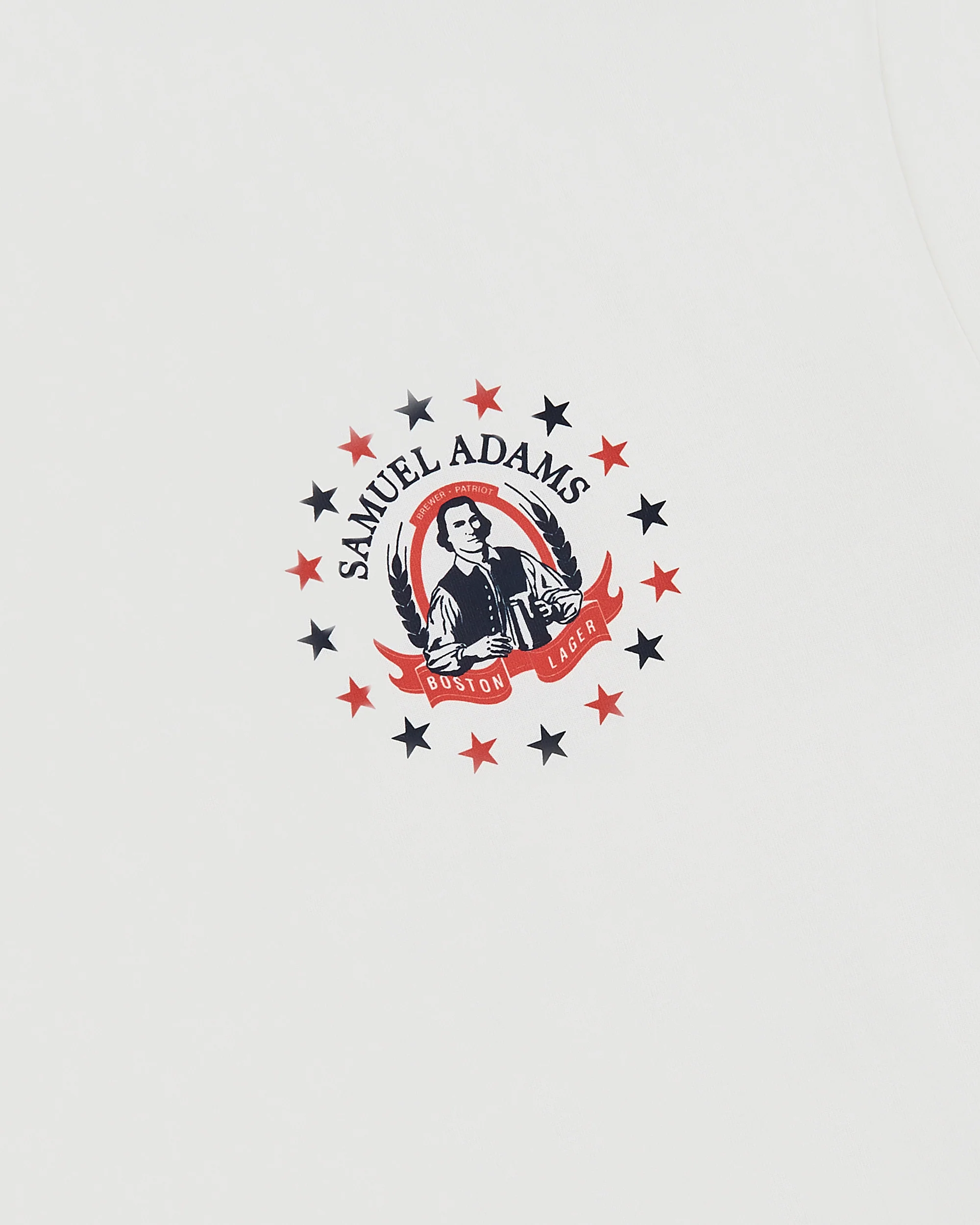 Sam Adams Bottle Cap Short Sleeve Graphic T-Shirt - Image 4