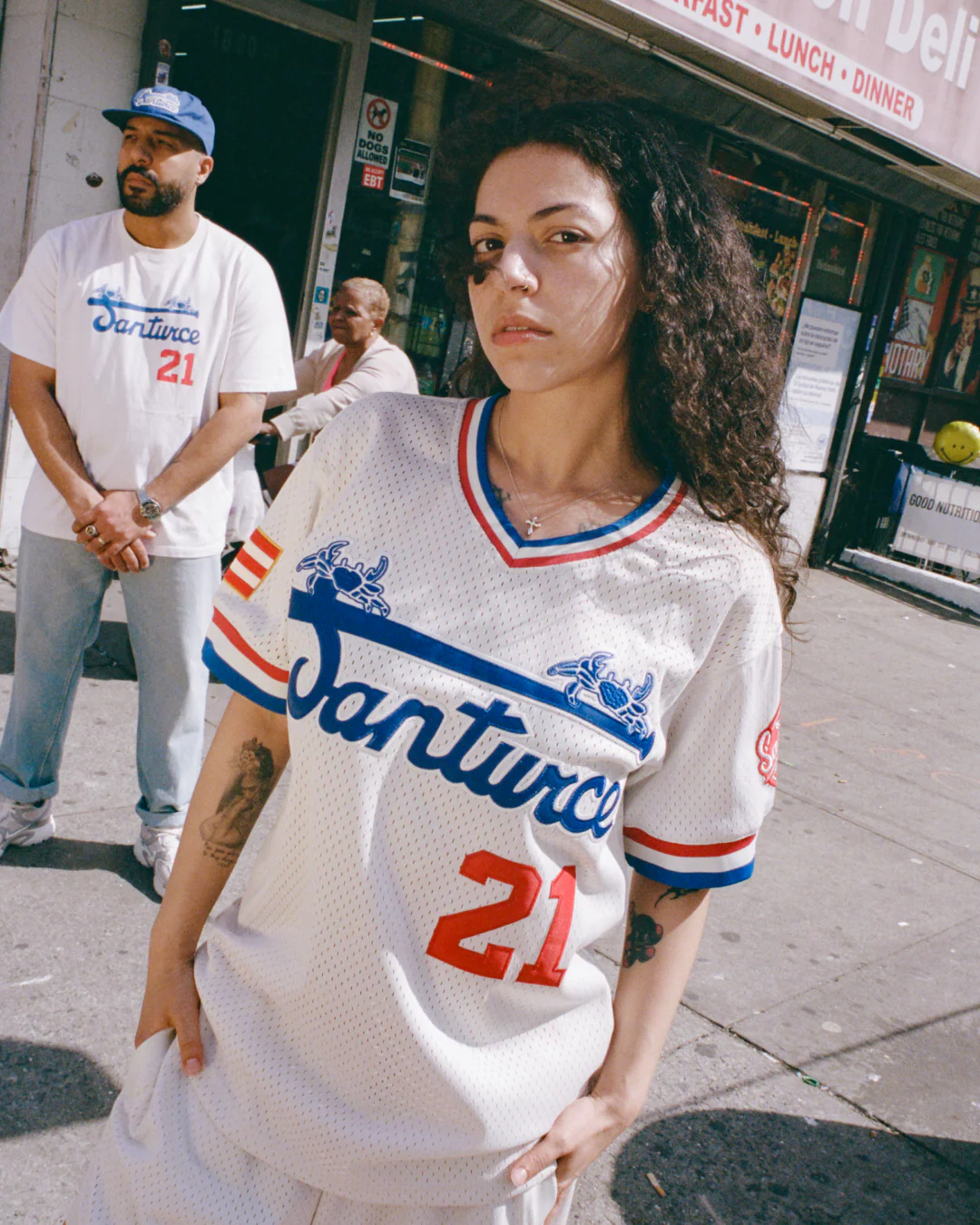 Santurce Cangrejeros Mesh V-Neck Jersey - Image 3