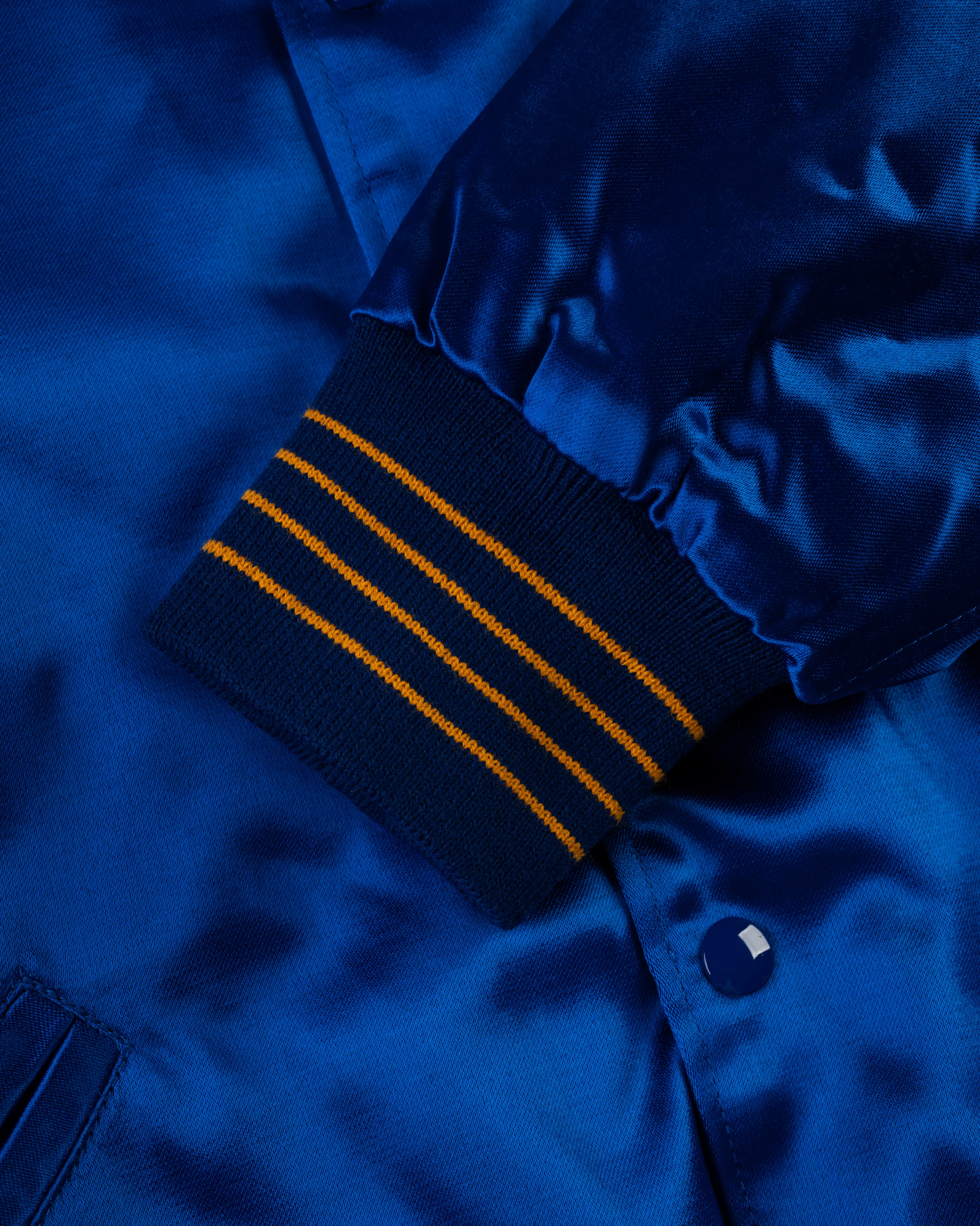 Seattle Pilots 1969 Authentic All Satin Varsity Jacket - Image 5