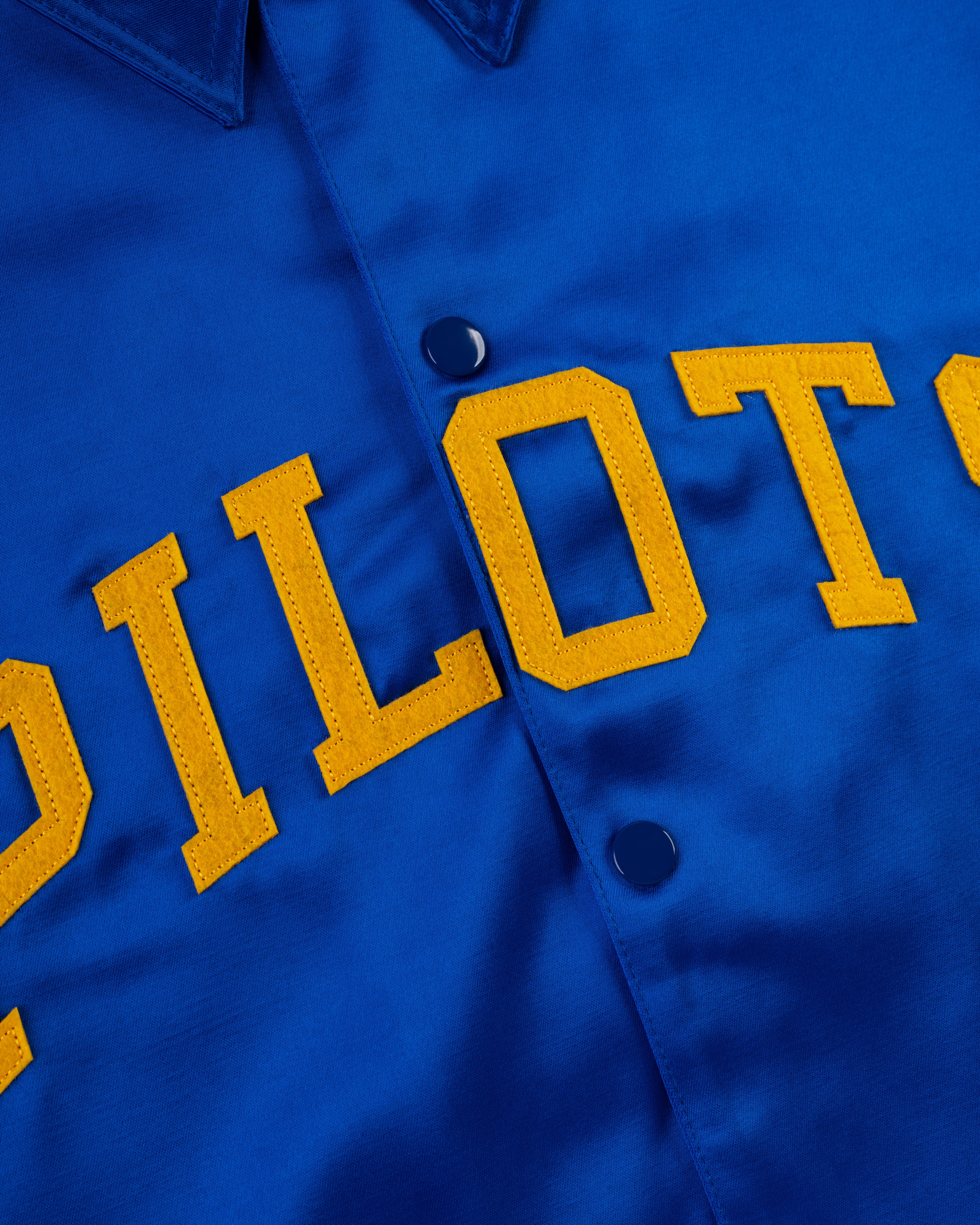 Seattle Pilots 1969 Satin Windbreaker Jacket - Image 2