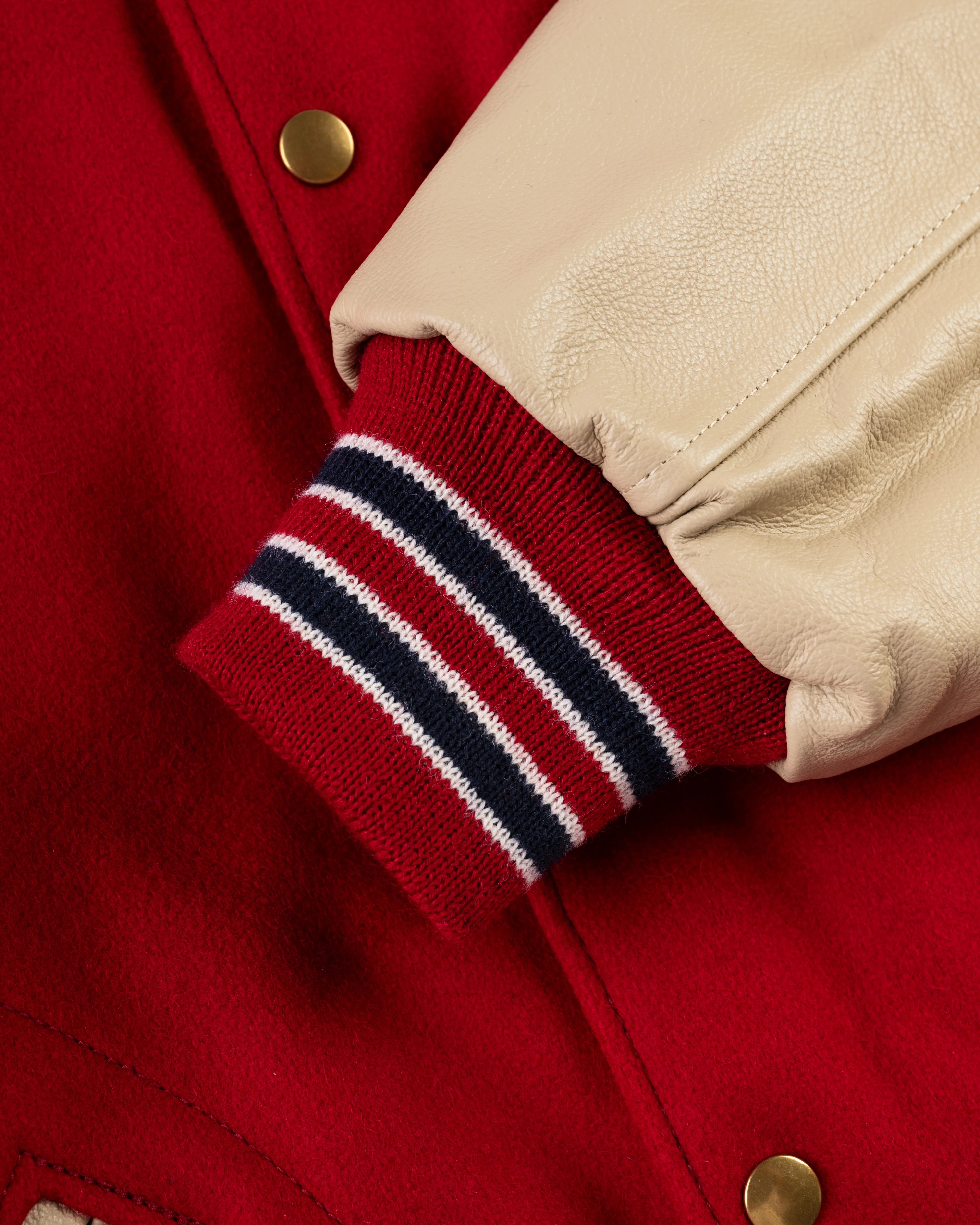 St. Louis Cardinals 1940 Authentic Wool & Leather Jacket - Image 4