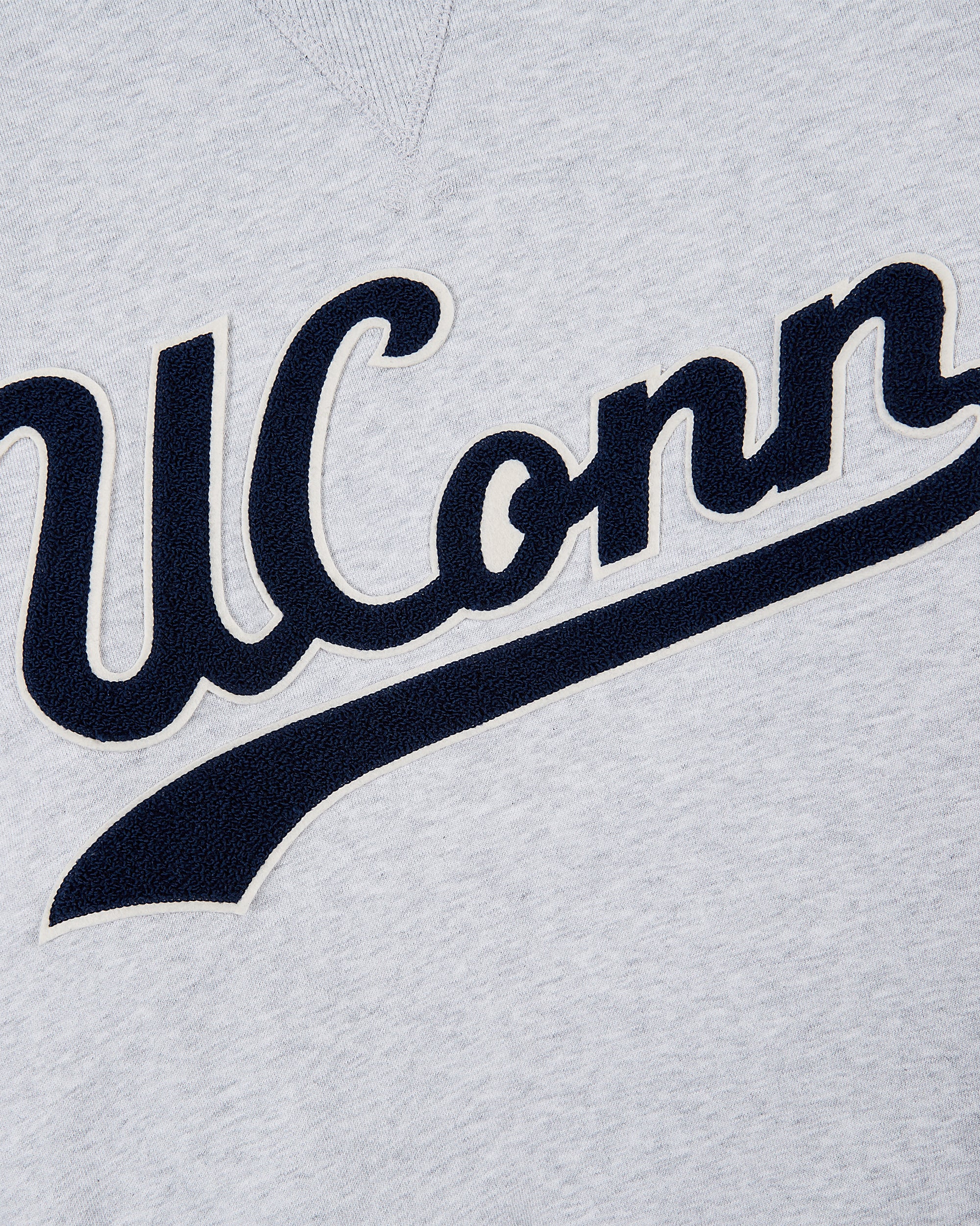 University of Connecticut Heavyweight Cotton Terry Crewneck - Image 3