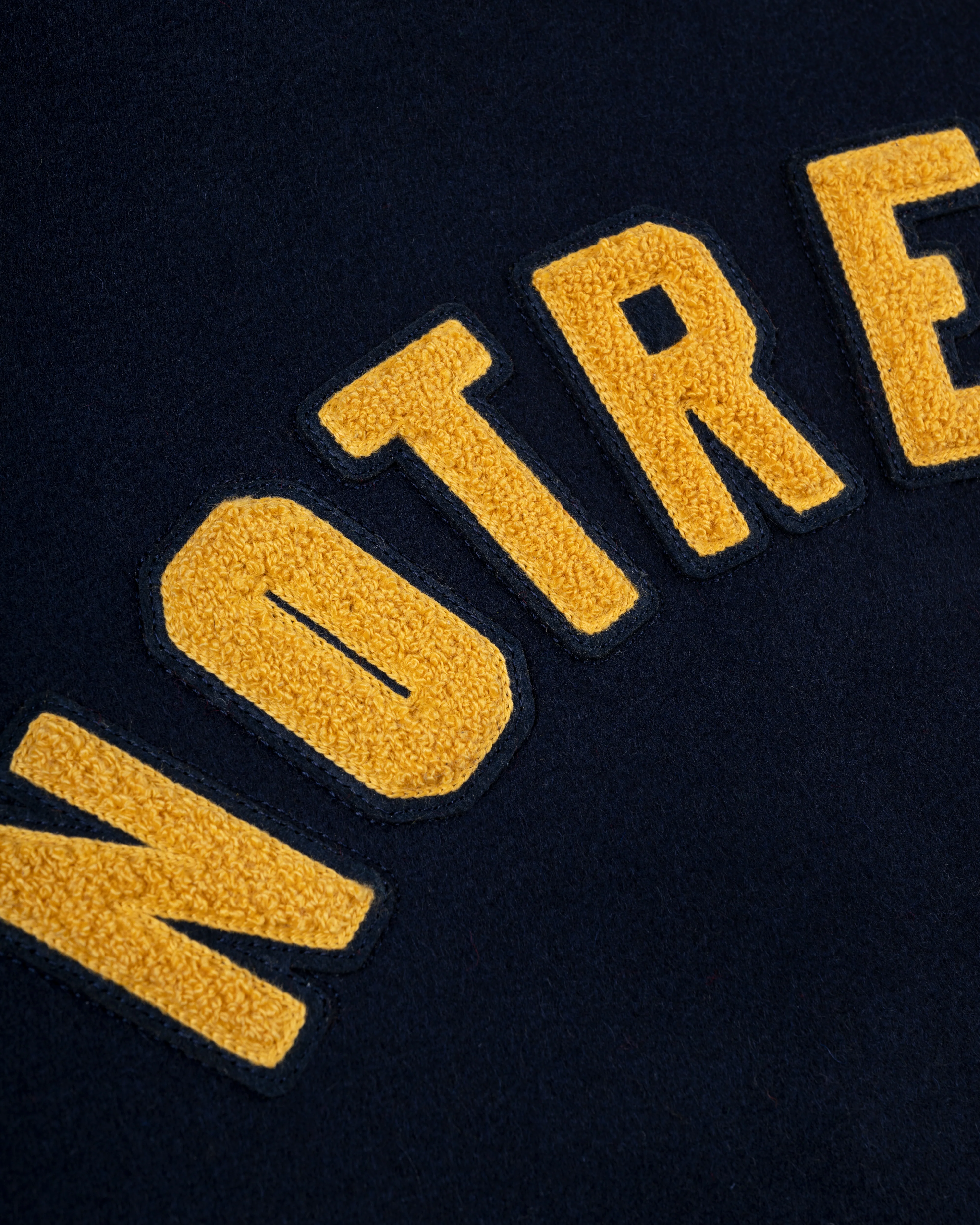 University of Notre Dame Authentic Wool & Leather Varsity Jacket - Image 6