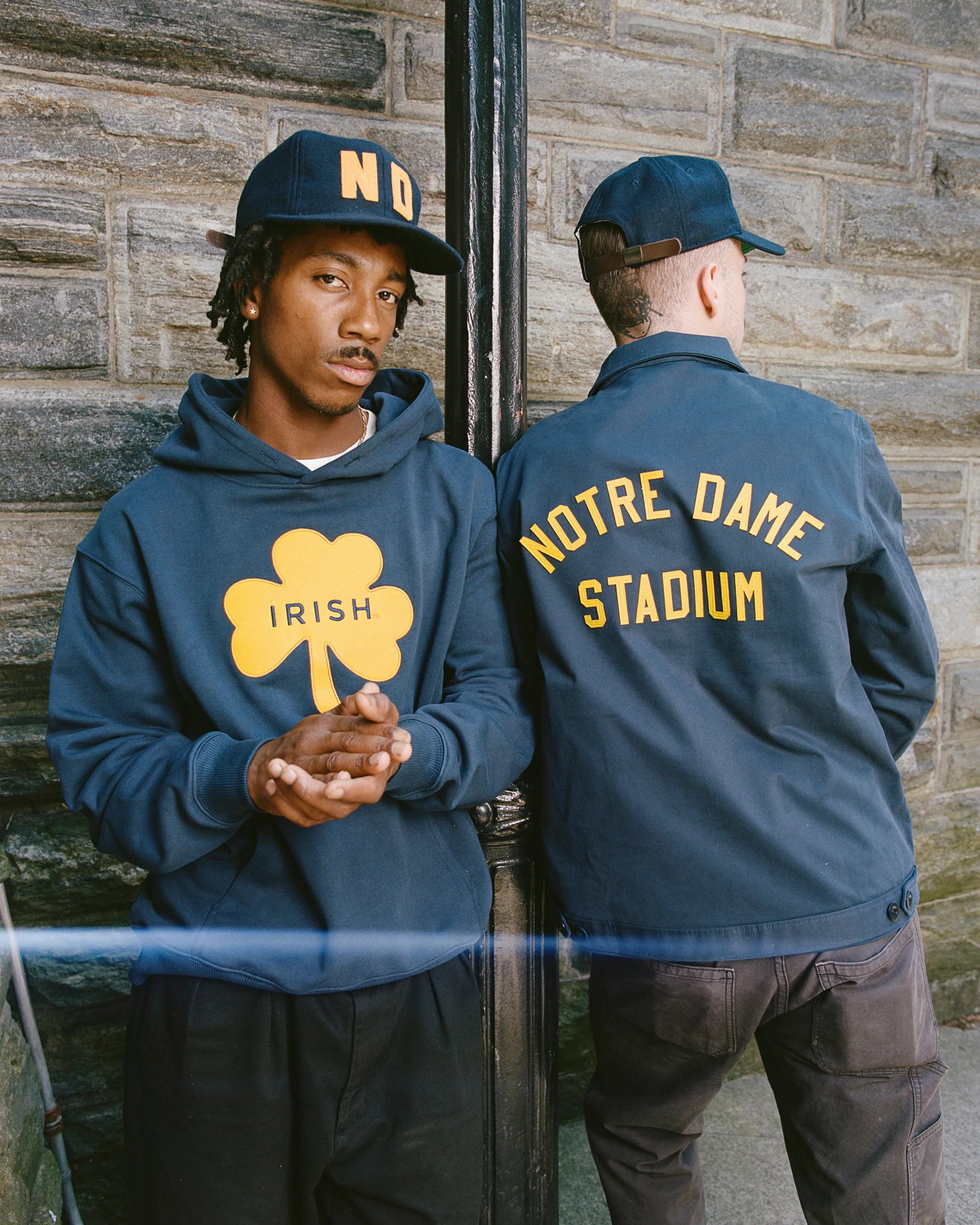 University of Notre Dame Cotton Grounds Crew Jacket - Image 3