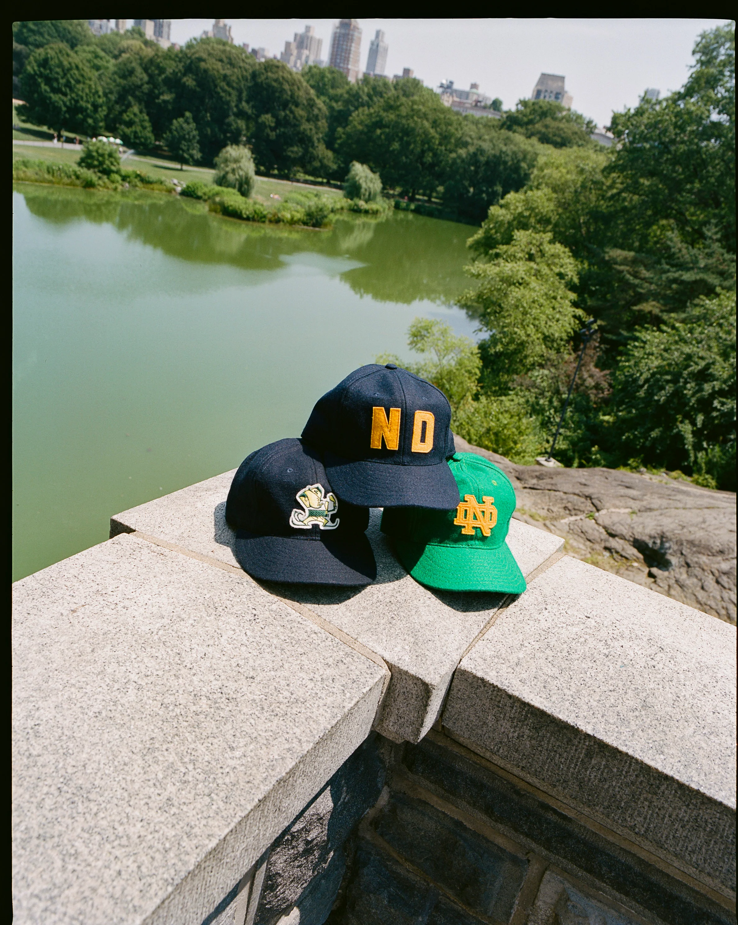 University of Notre Dame Leprechaun Authentic Wool Ballcap - Image 3
