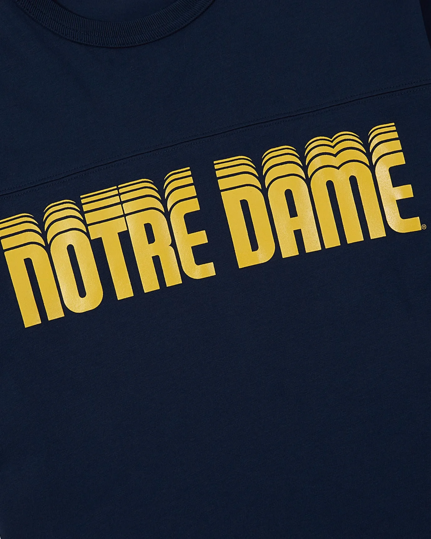 University of Notre Dame Short Sleeve Football Tee - Image 3