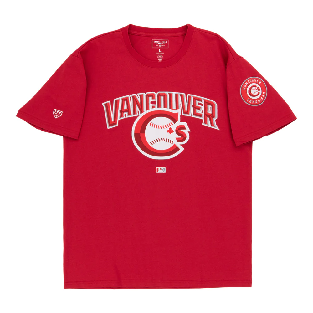 Vancouver Canadians MiLB Fashion Cotton Short Sleeve Tee