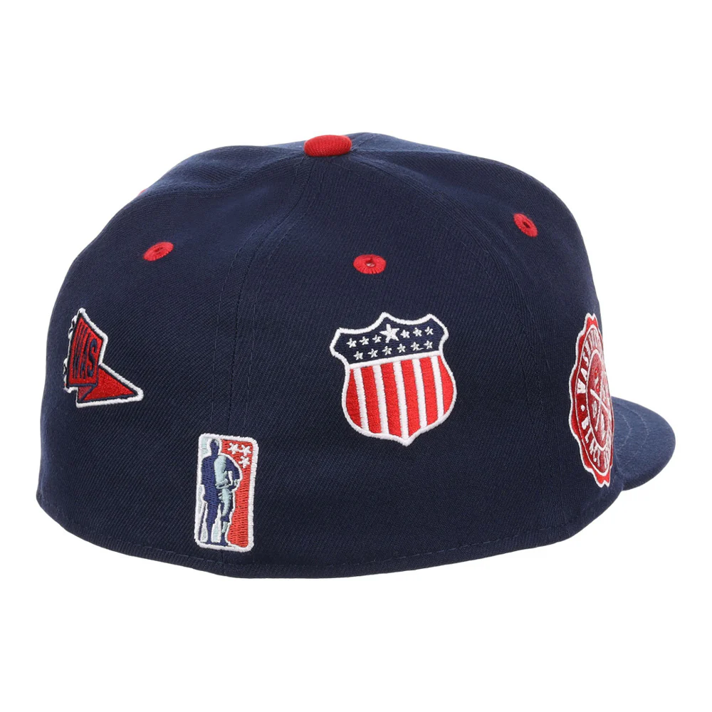 Washington Black Senators NLB Varsity Fitted Ballcap - Image 4
