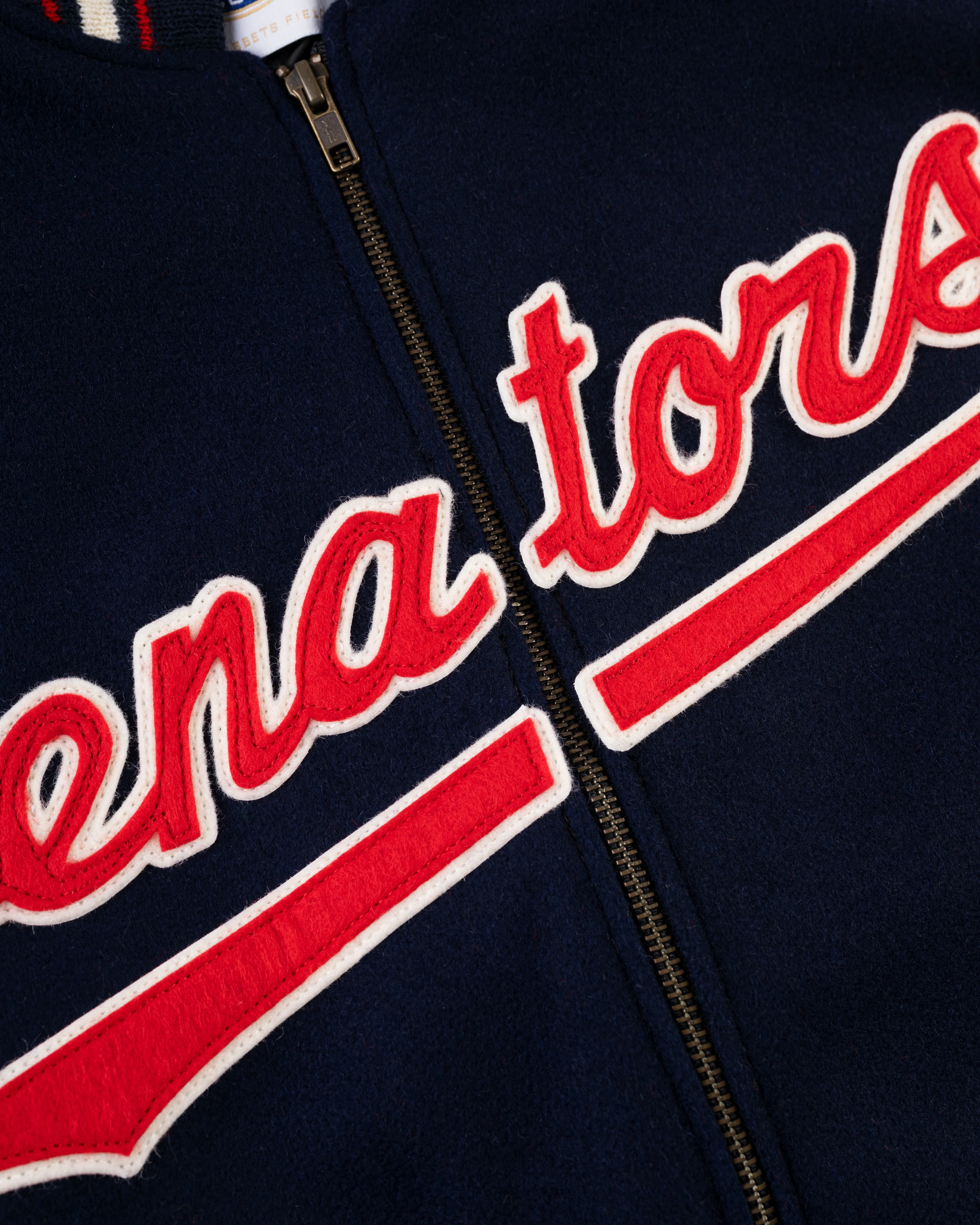 Washington Senators 1966 Authentic All Wool Varsity Jacket - Image 3