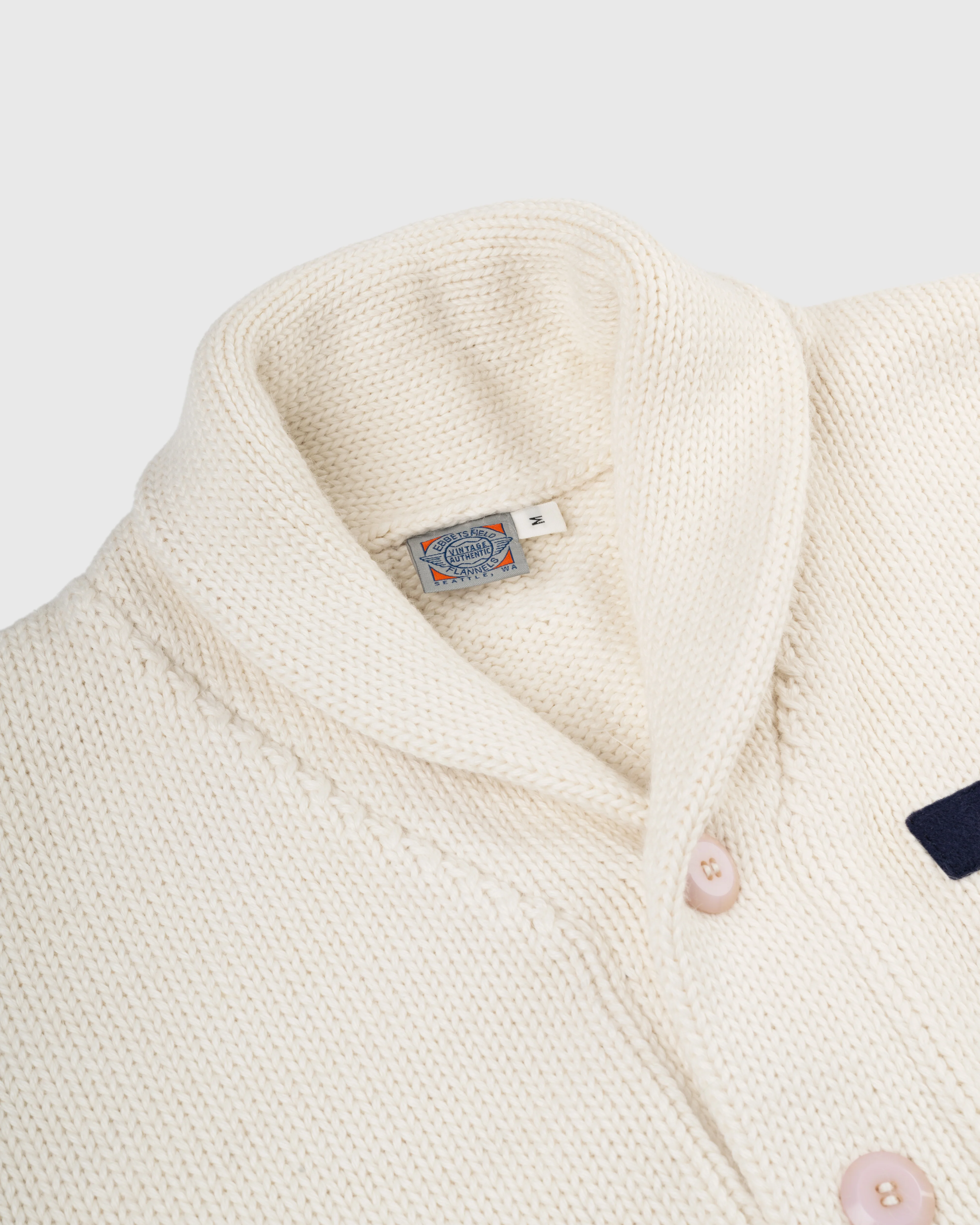 Yale University 1923 Wool Shawl Collar Sweater - Image 3