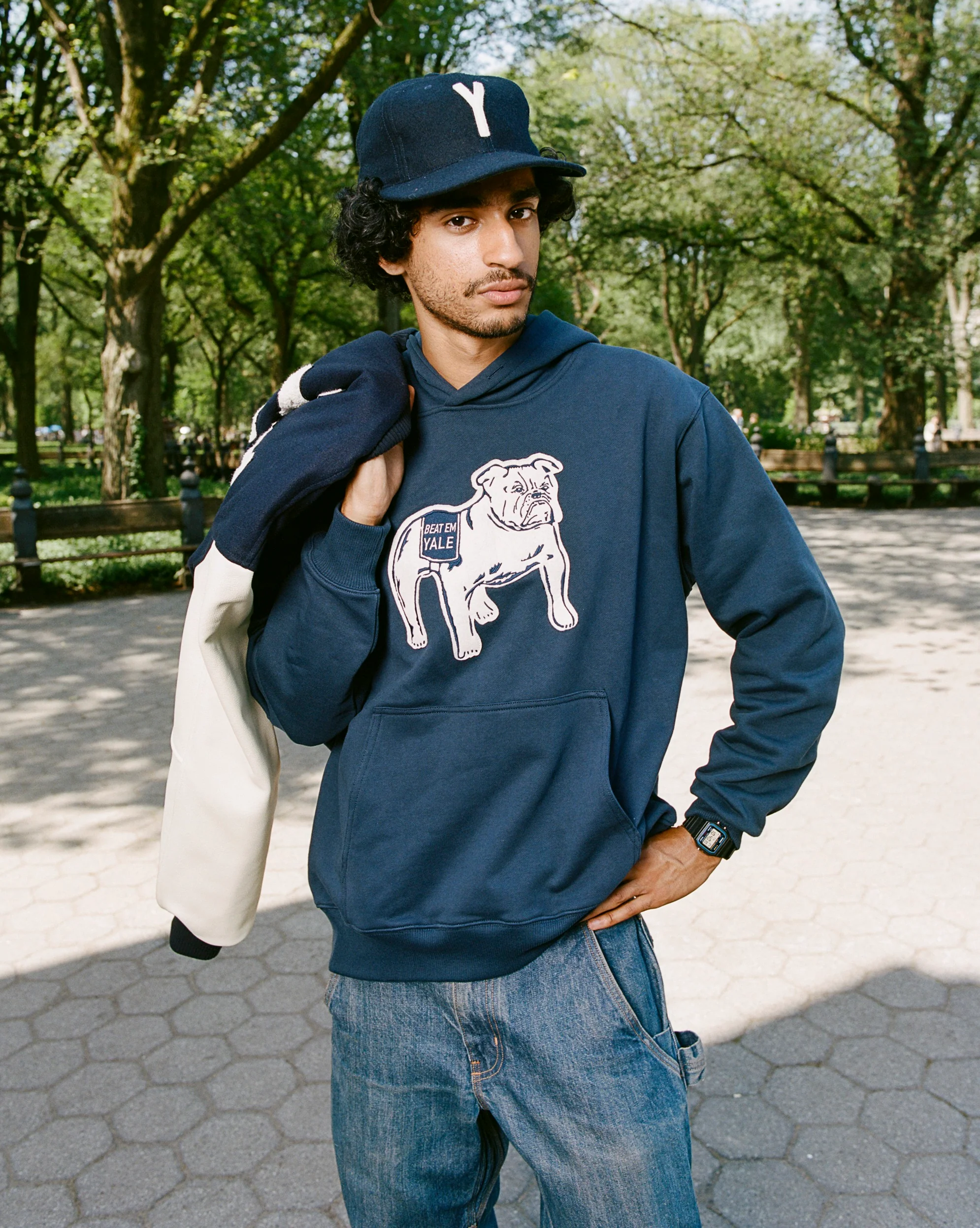 Yale University 1948 Authentic Wool Ballcap - Image 2