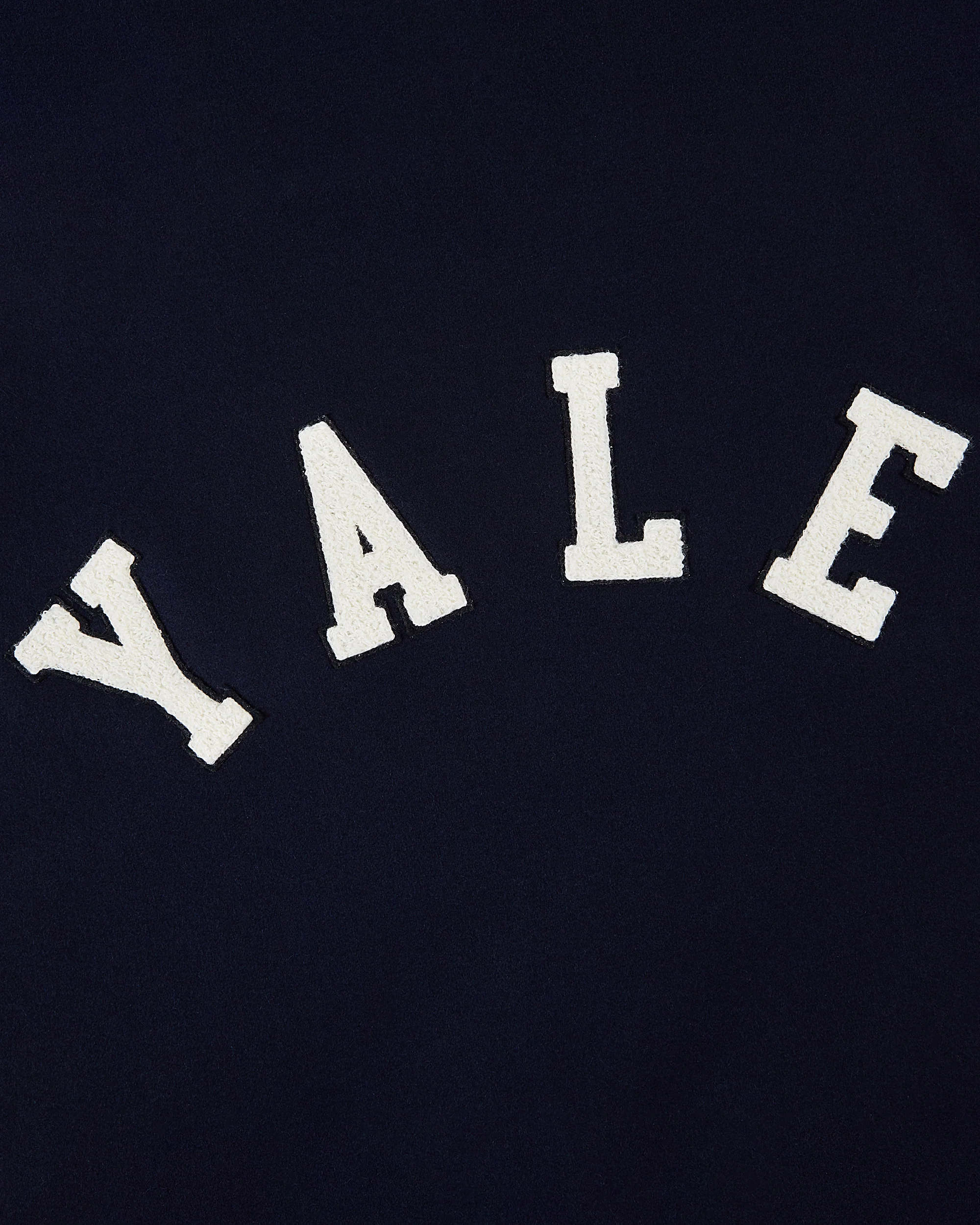 Yale University Wool & Leather Varsity Jacket - Image 6